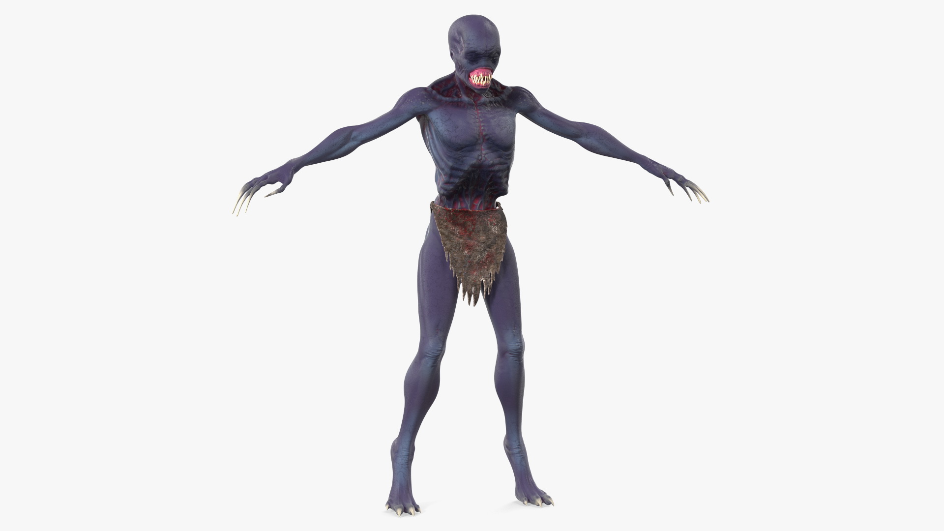 Scary Creature Neutral Pose 3D