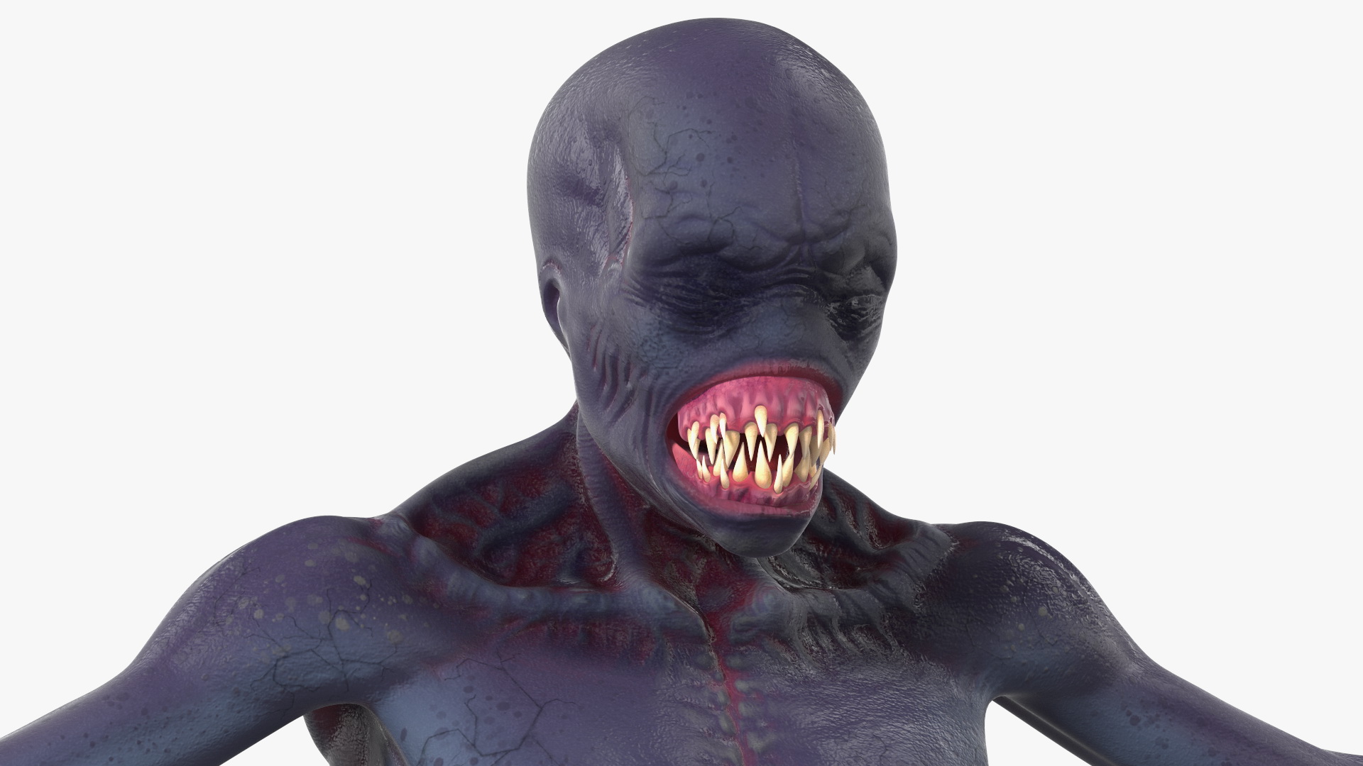 Scary Creature Neutral Pose 3D