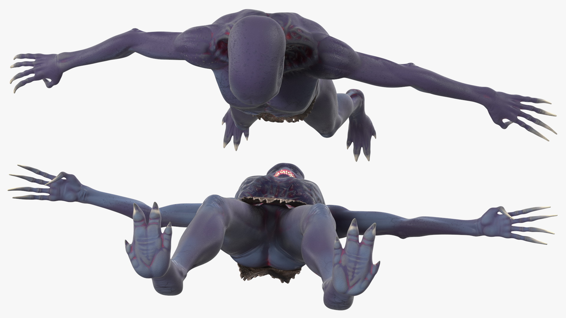 Scary Creature Neutral Pose 3D