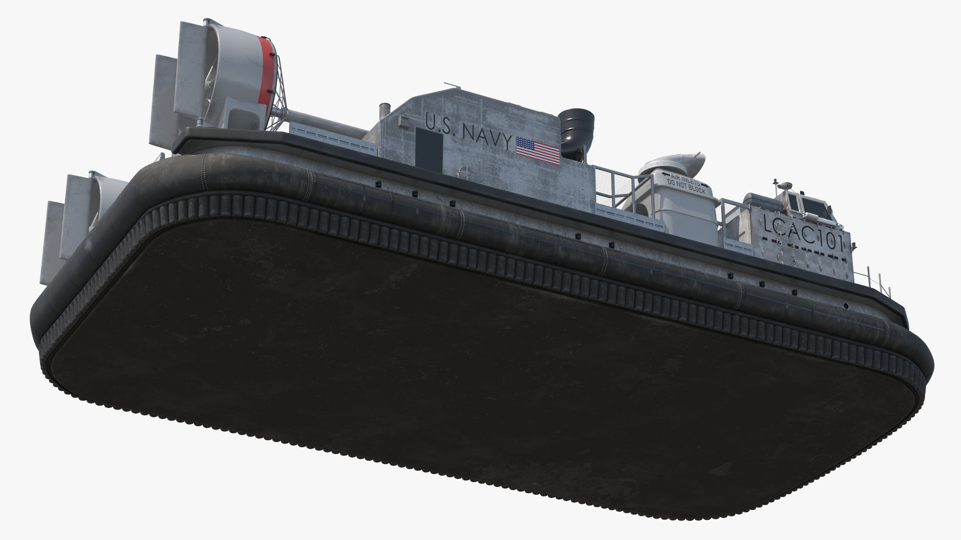 3D model Landing Craft Air Cushion