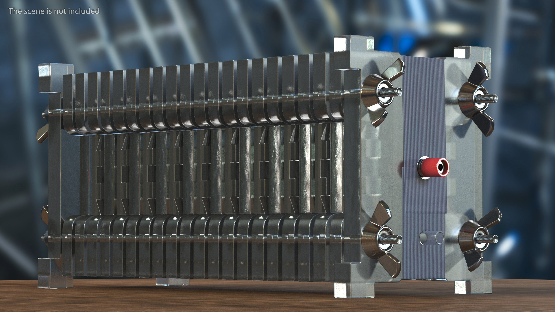 3D Fuel Cell Stack 10 model