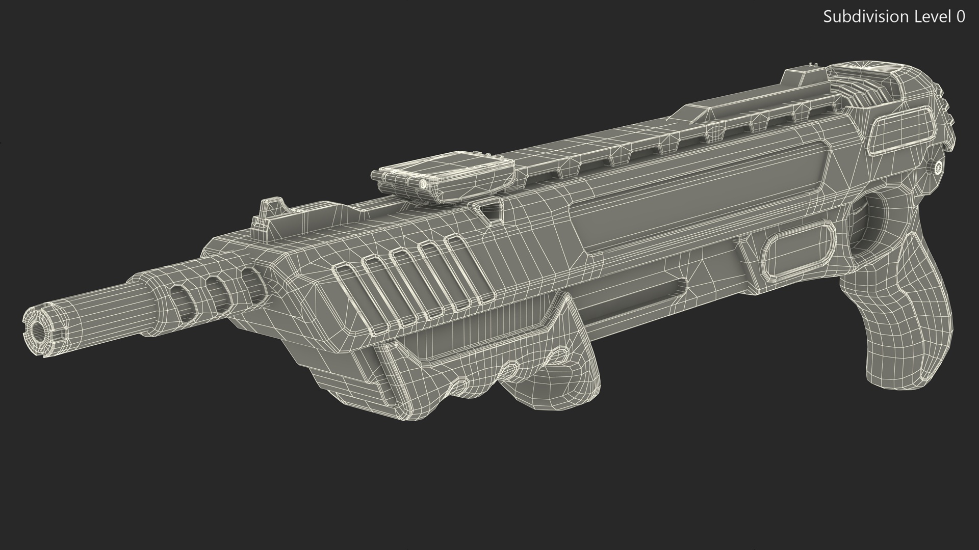 Salt Firing Shotgun 3D model