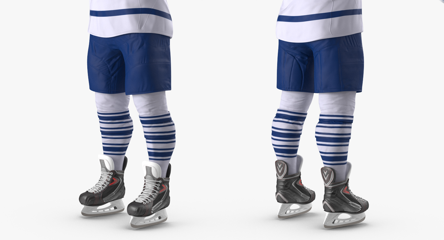 3D model Hockey Player Generic 4 Rigged