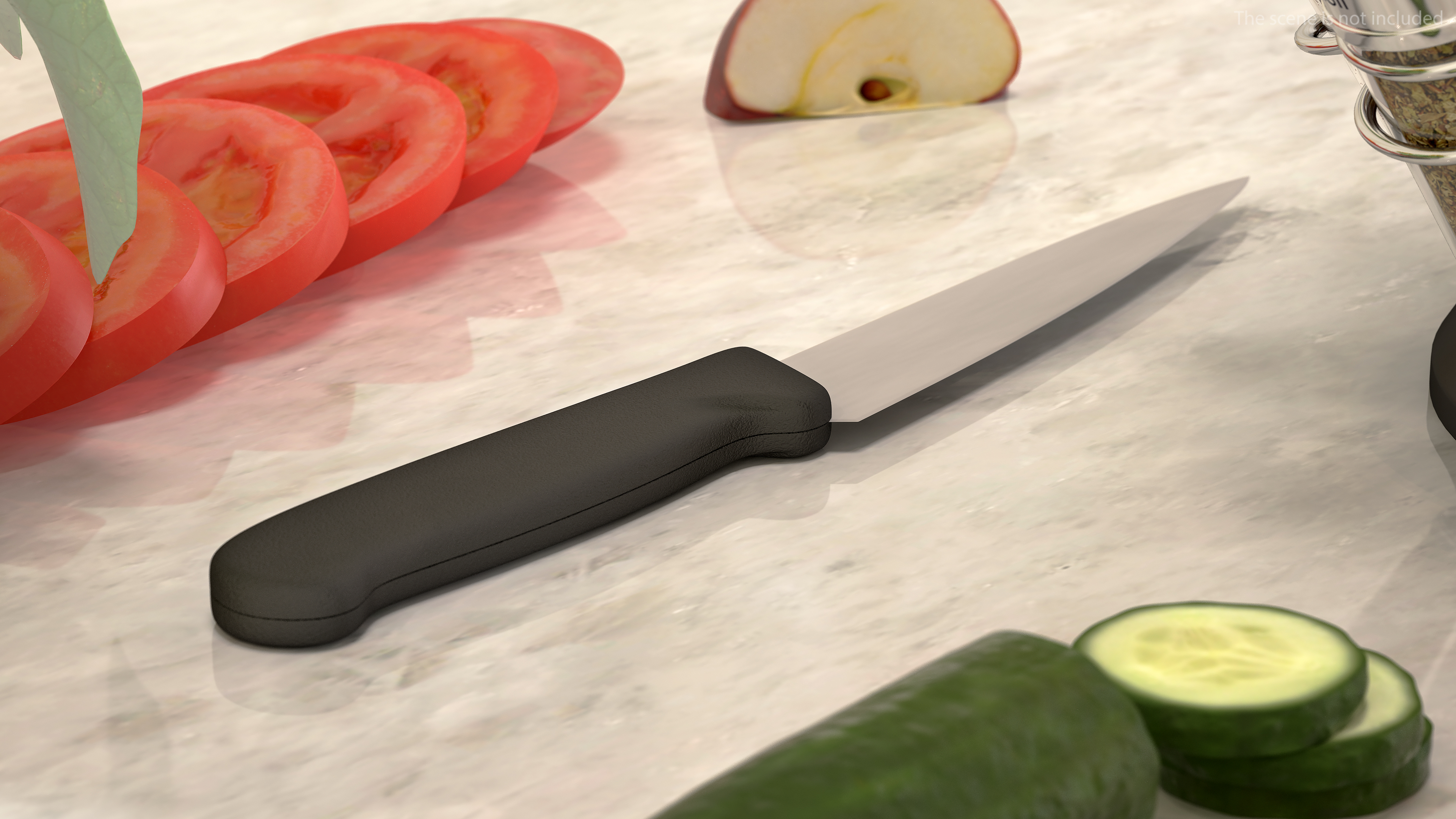 3D Utility Kitchen Knife