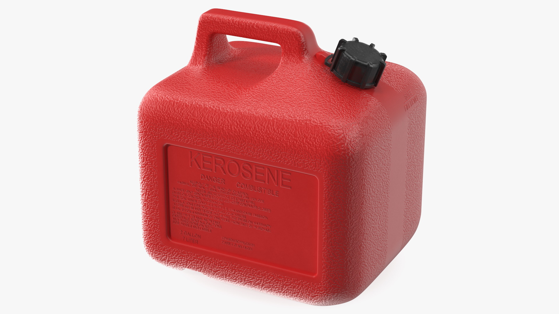 Plastic Gas Can 2 Gallon 3D model