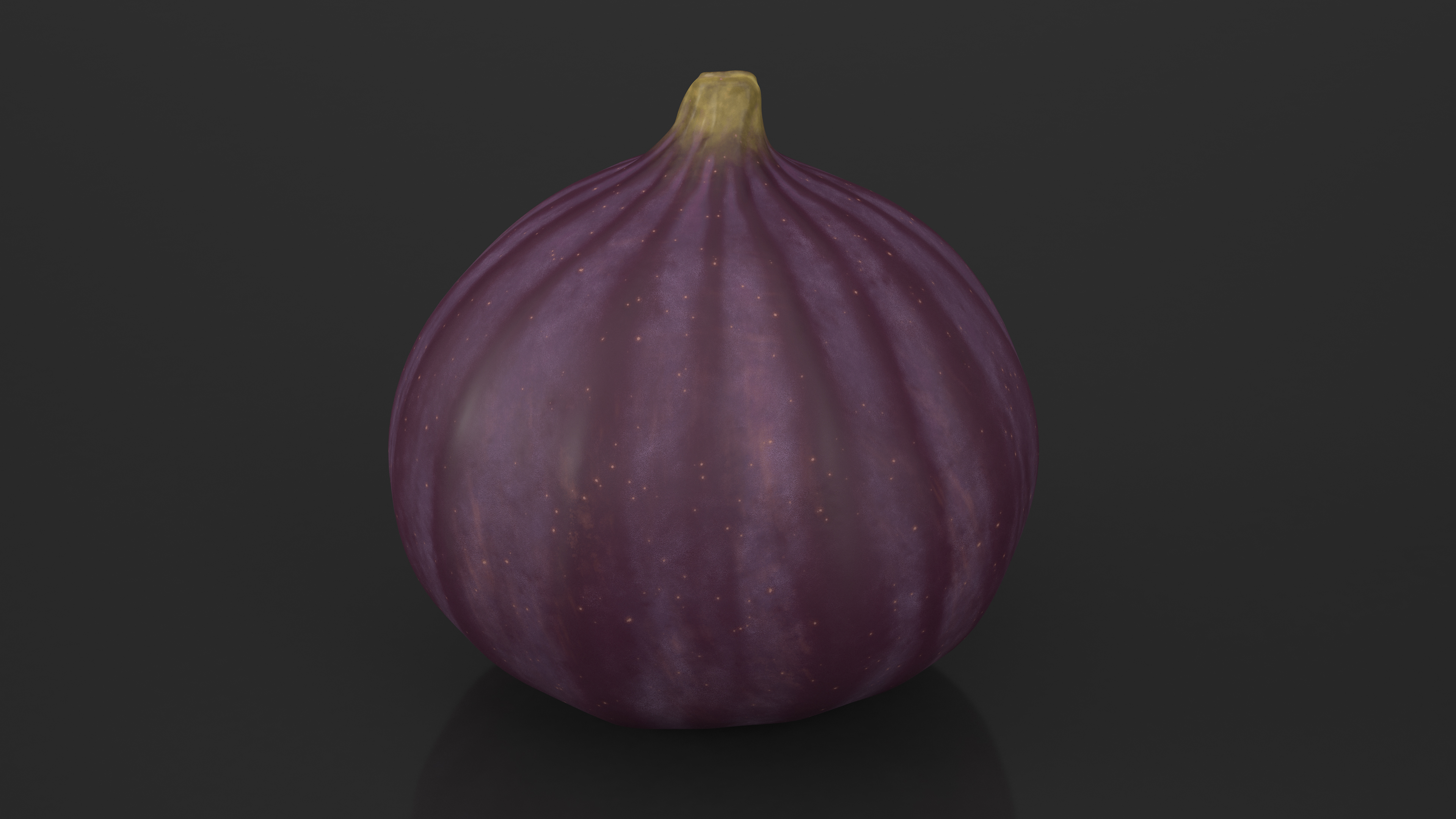 Ripe Fig Fruit 3D model