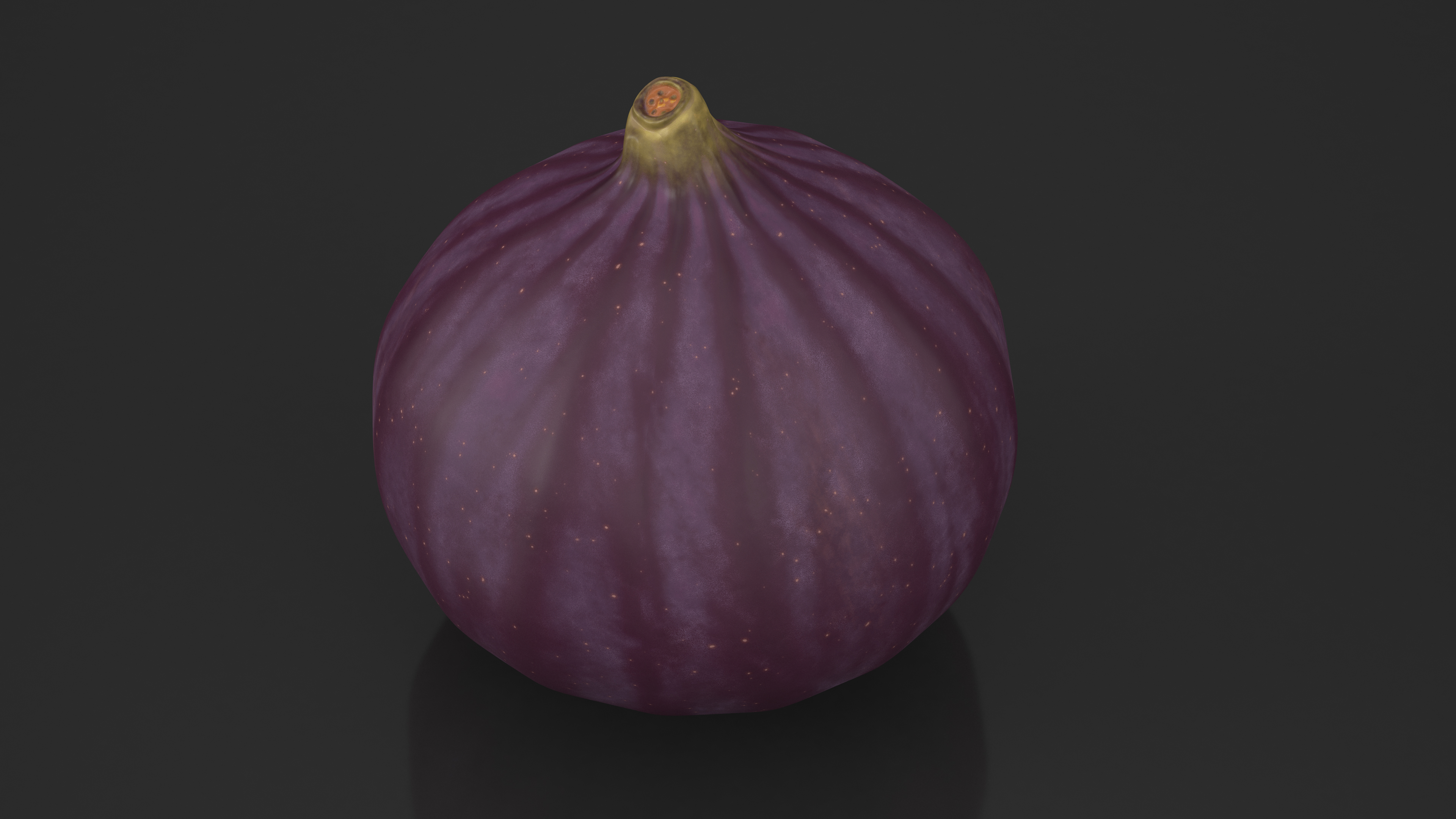 Ripe Fig Fruit 3D model