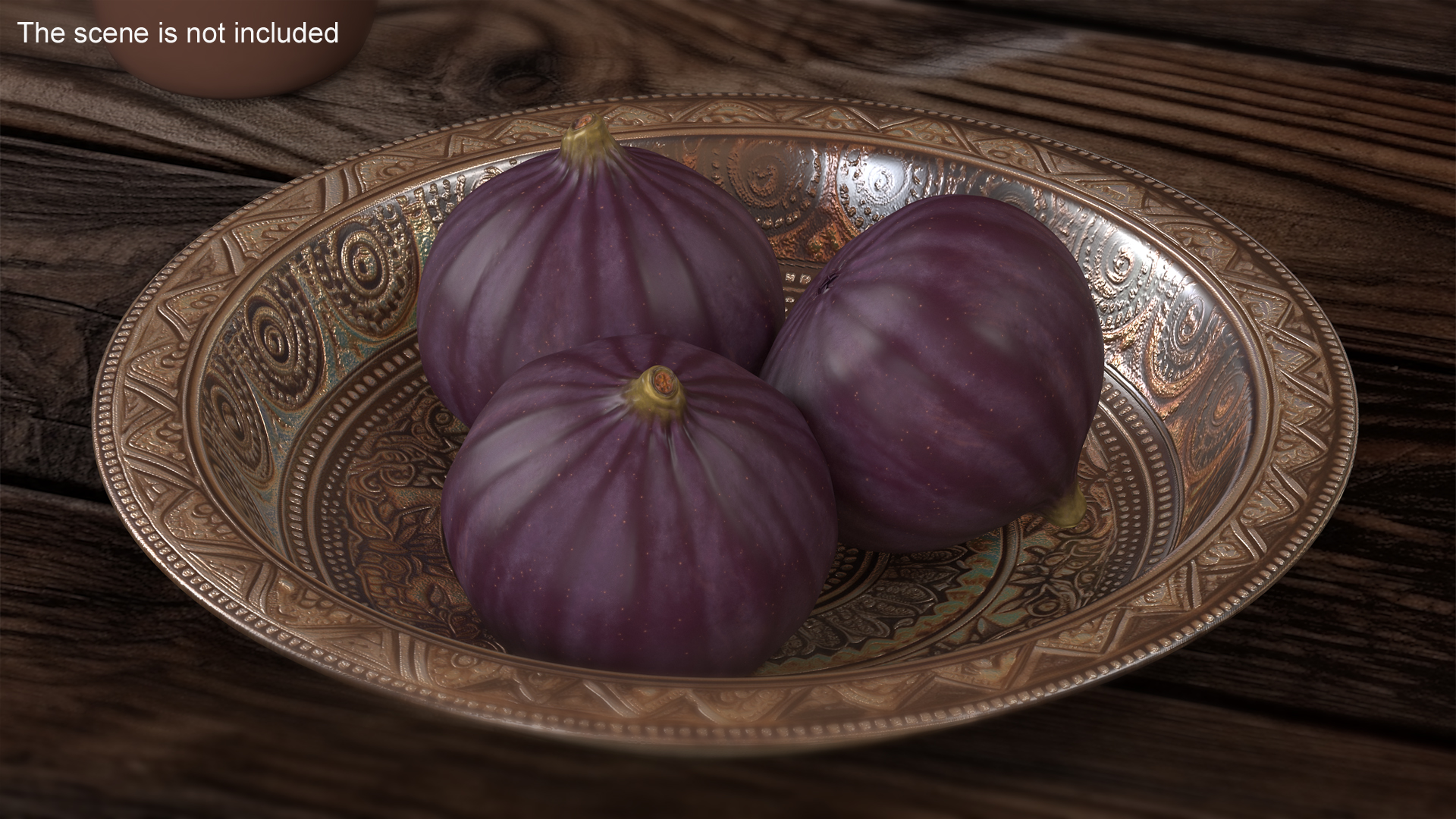 Ripe Fig Fruit 3D model