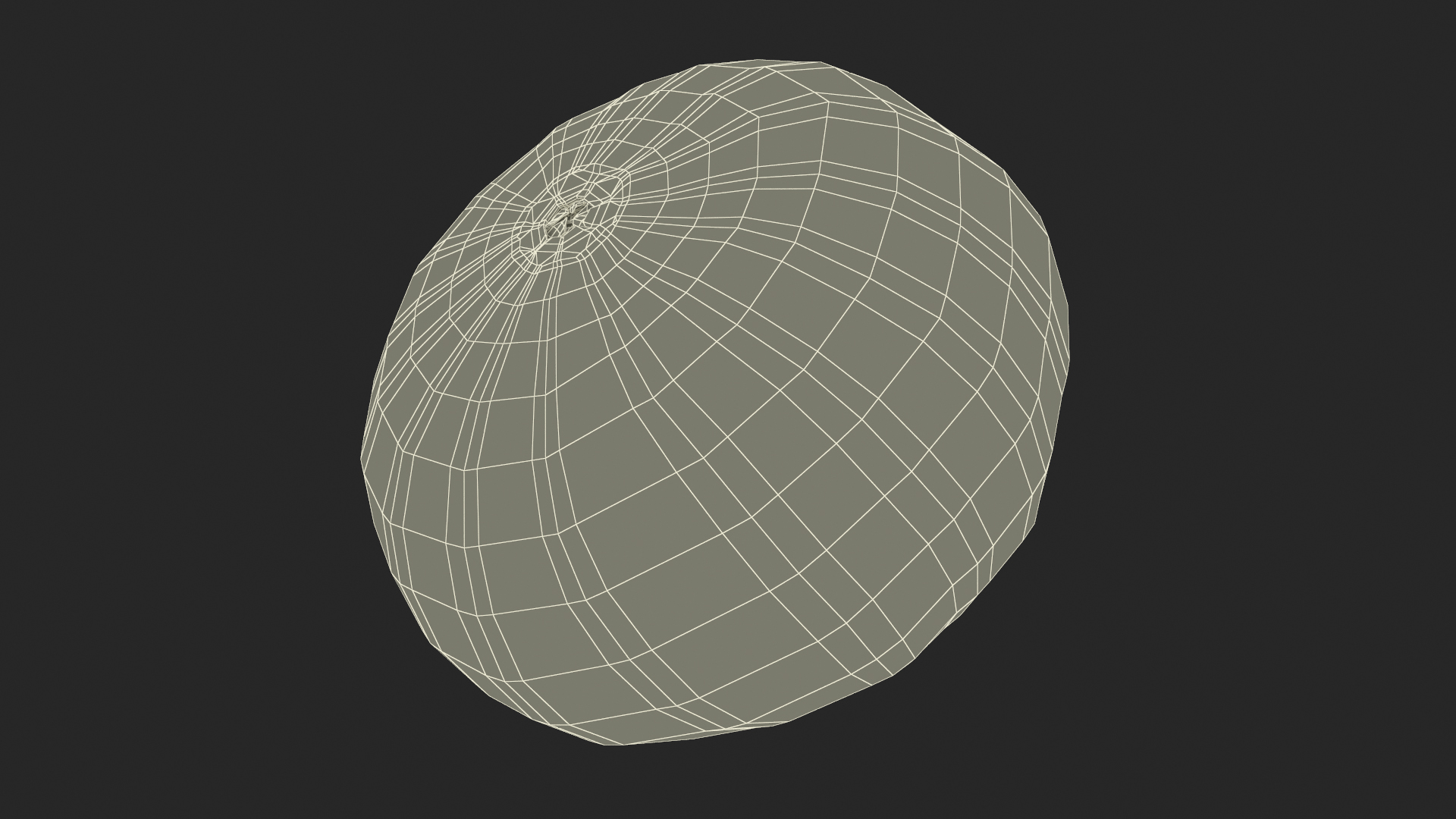 Ripe Fig Fruit 3D model