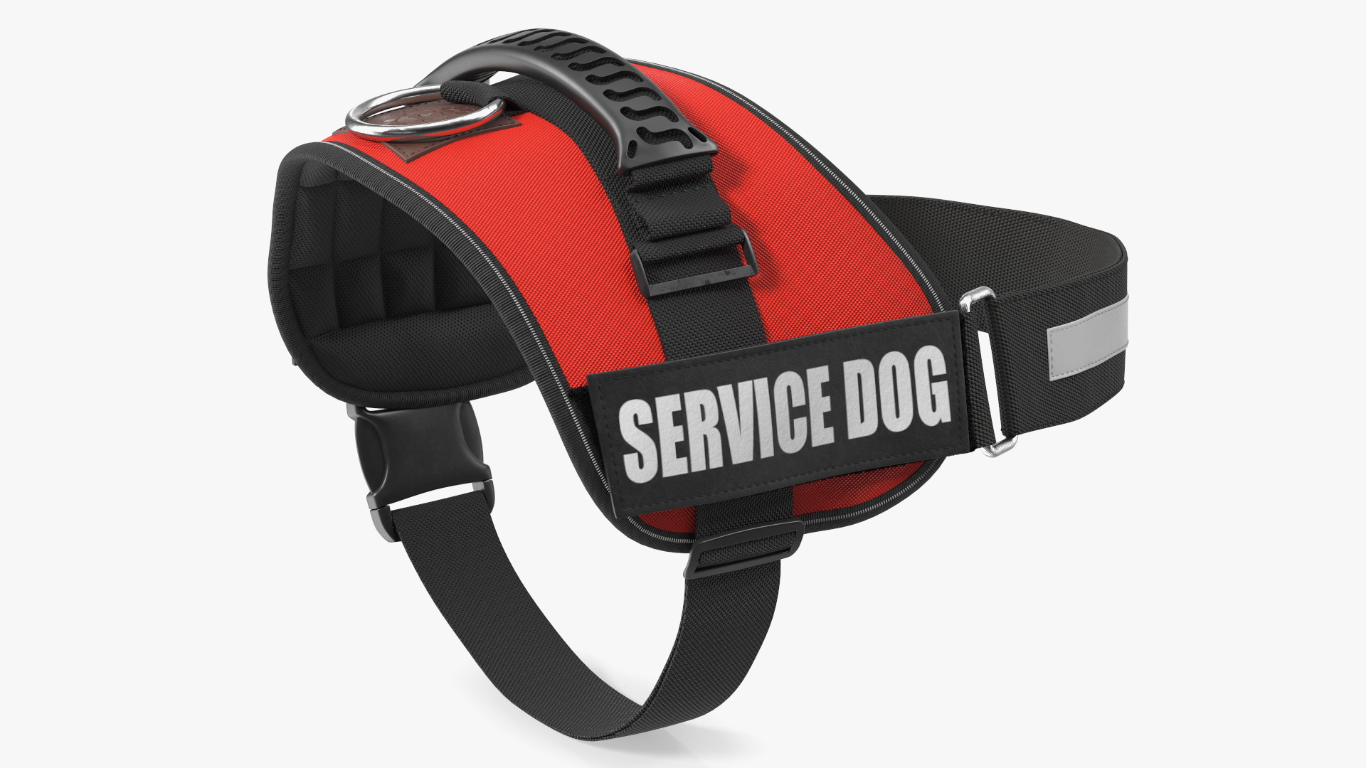 3D model Service Dog Vest Fur