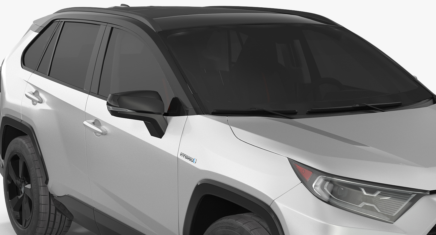 Toyota RAV4 2019 Simple Interior 3D