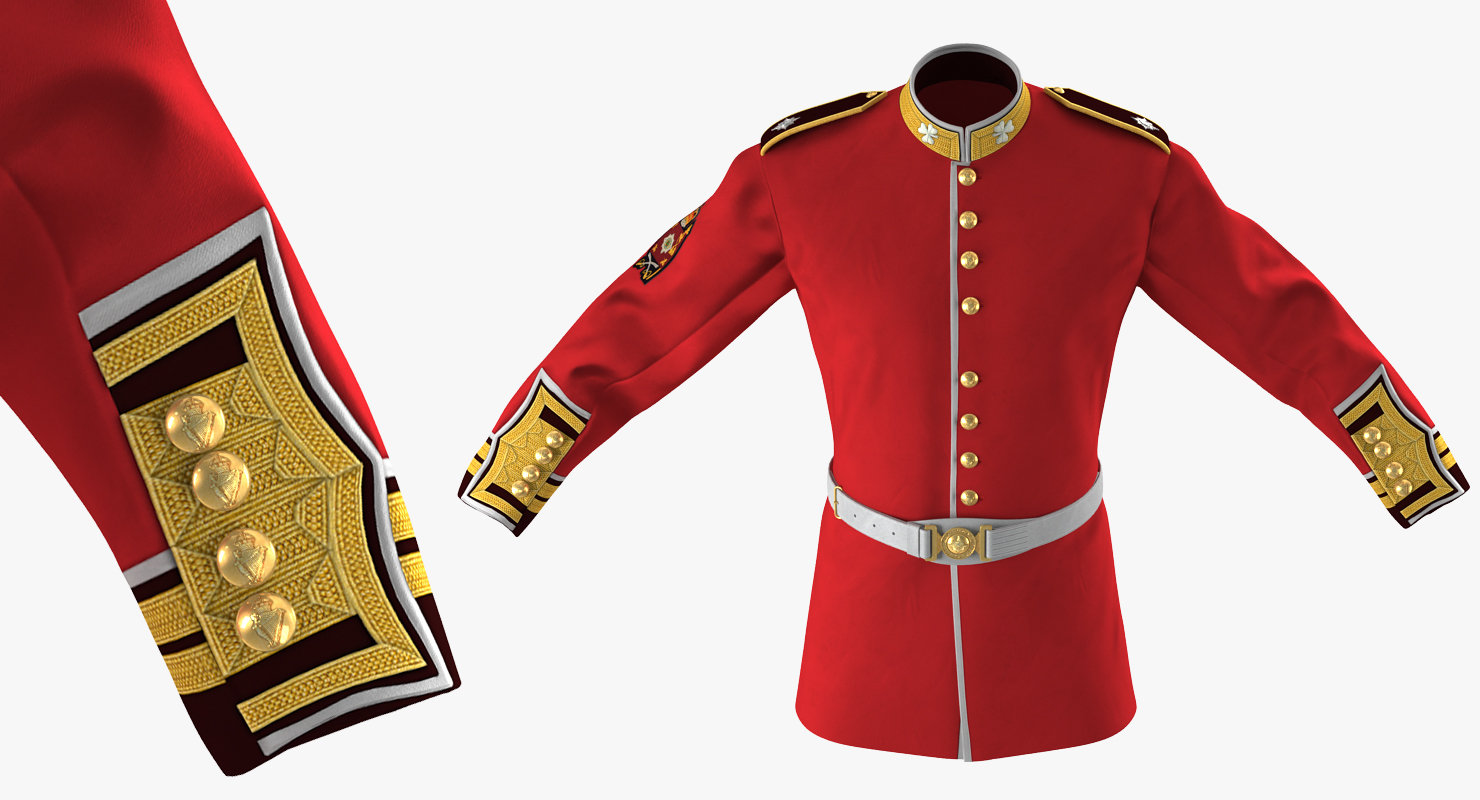 3D model Irish Guard Sergeant