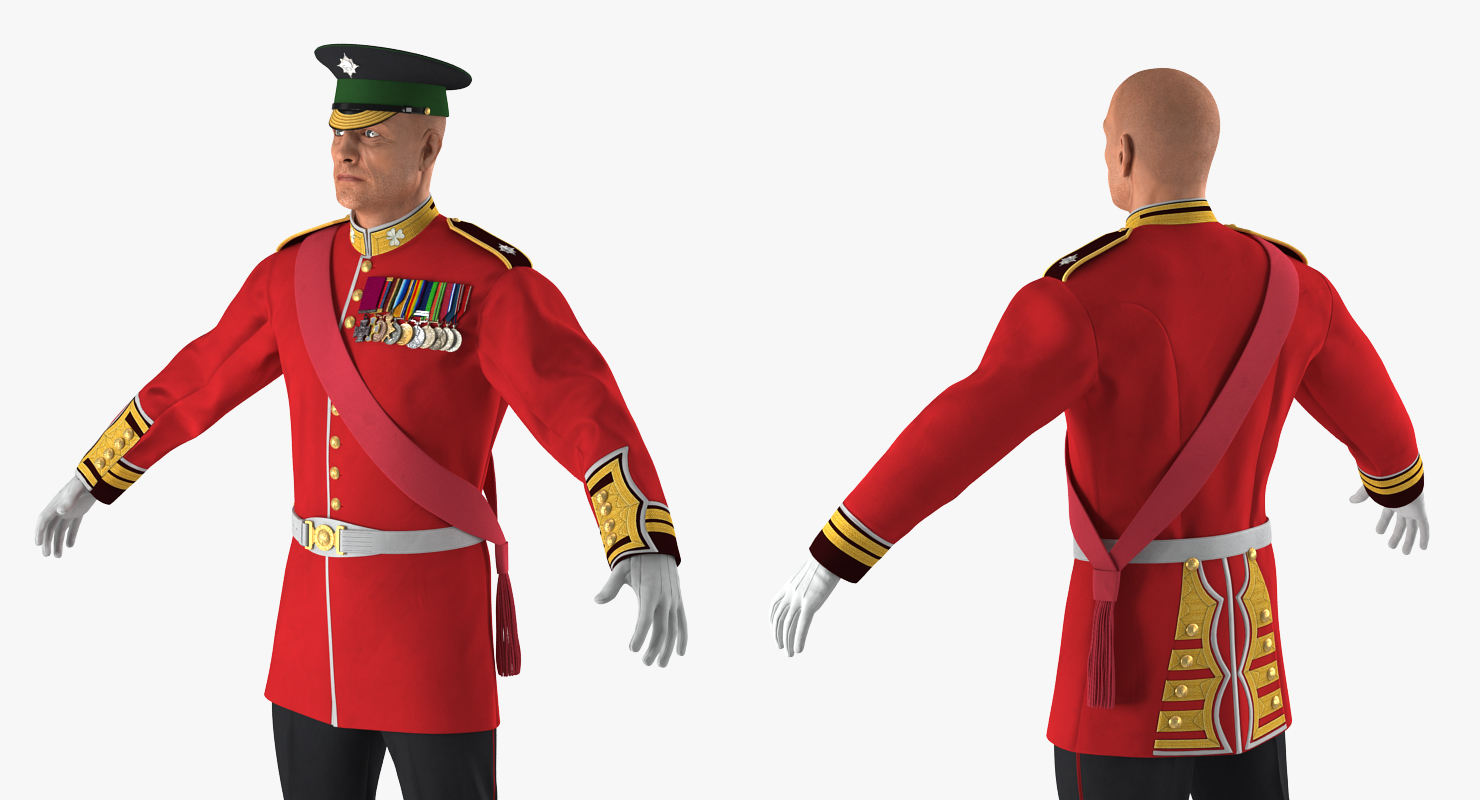 3D model Irish Guard Sergeant