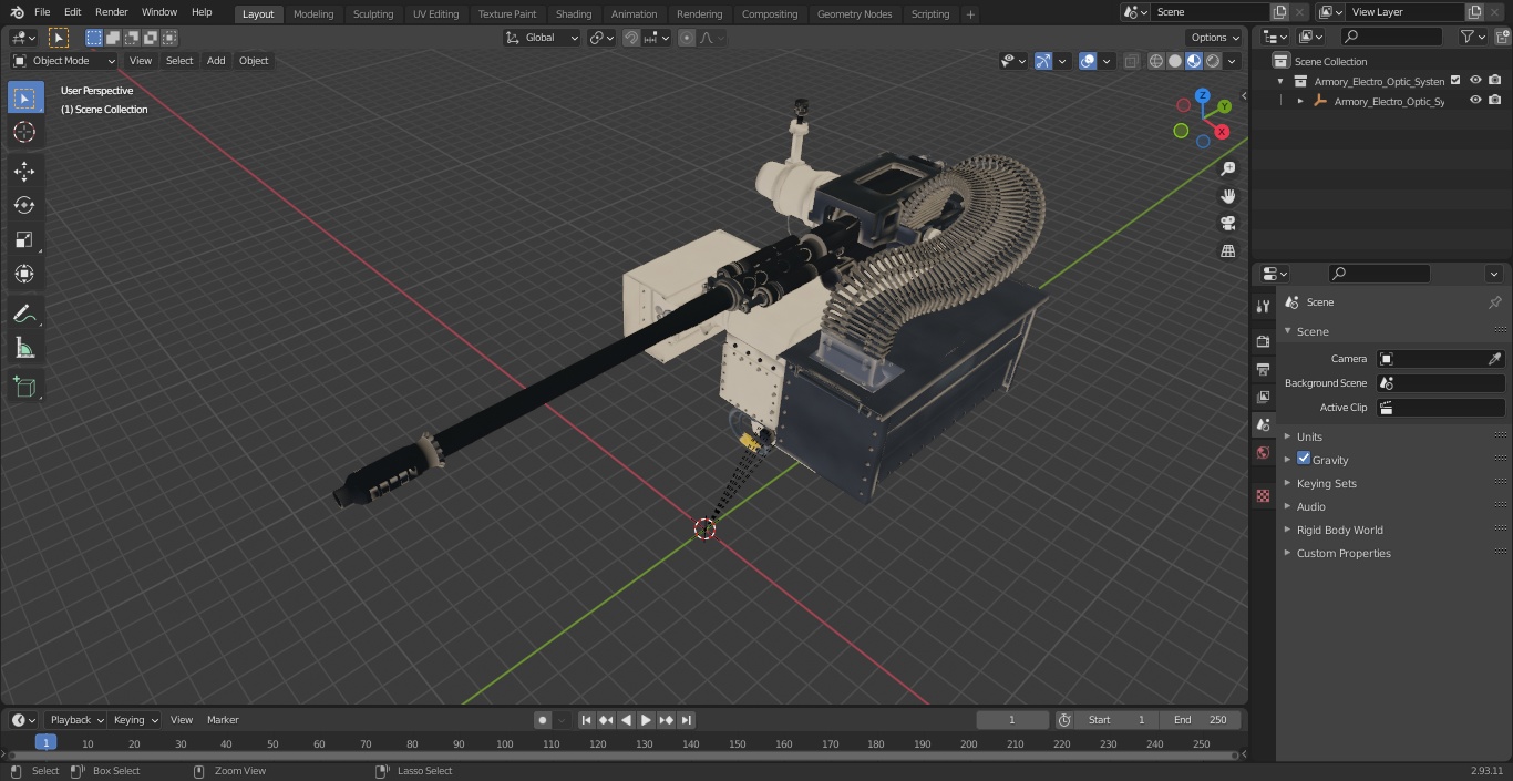 Armory Electro Optic System 3D