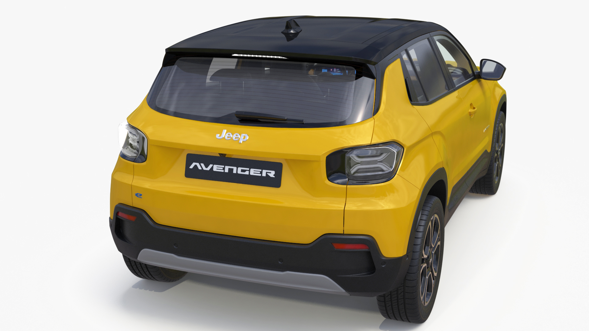 Jeep Avenger Yellow 3D model