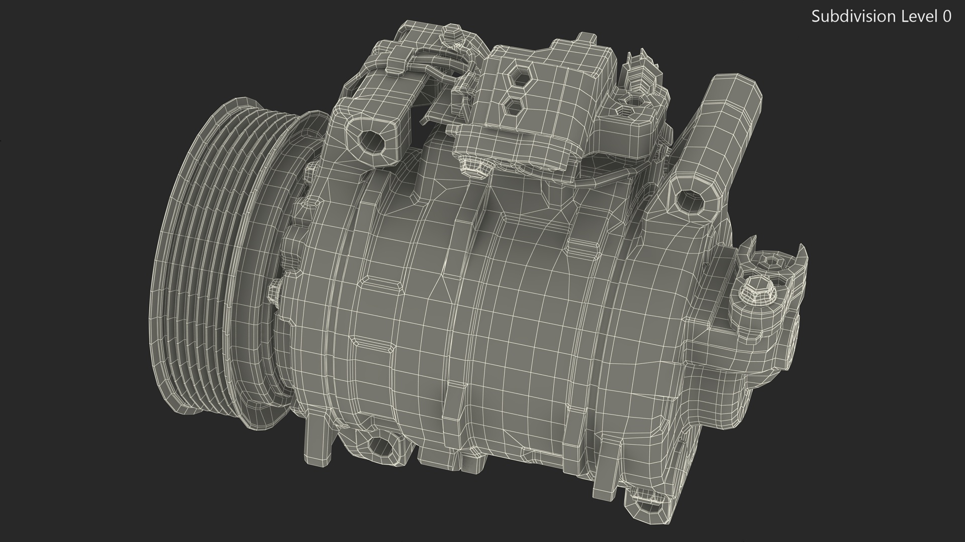 3D Vehicle AC Compressor