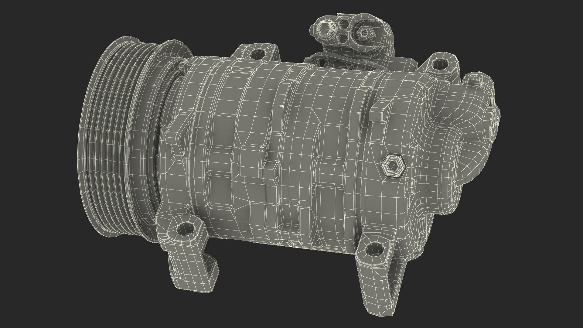 3D Vehicle AC Compressor