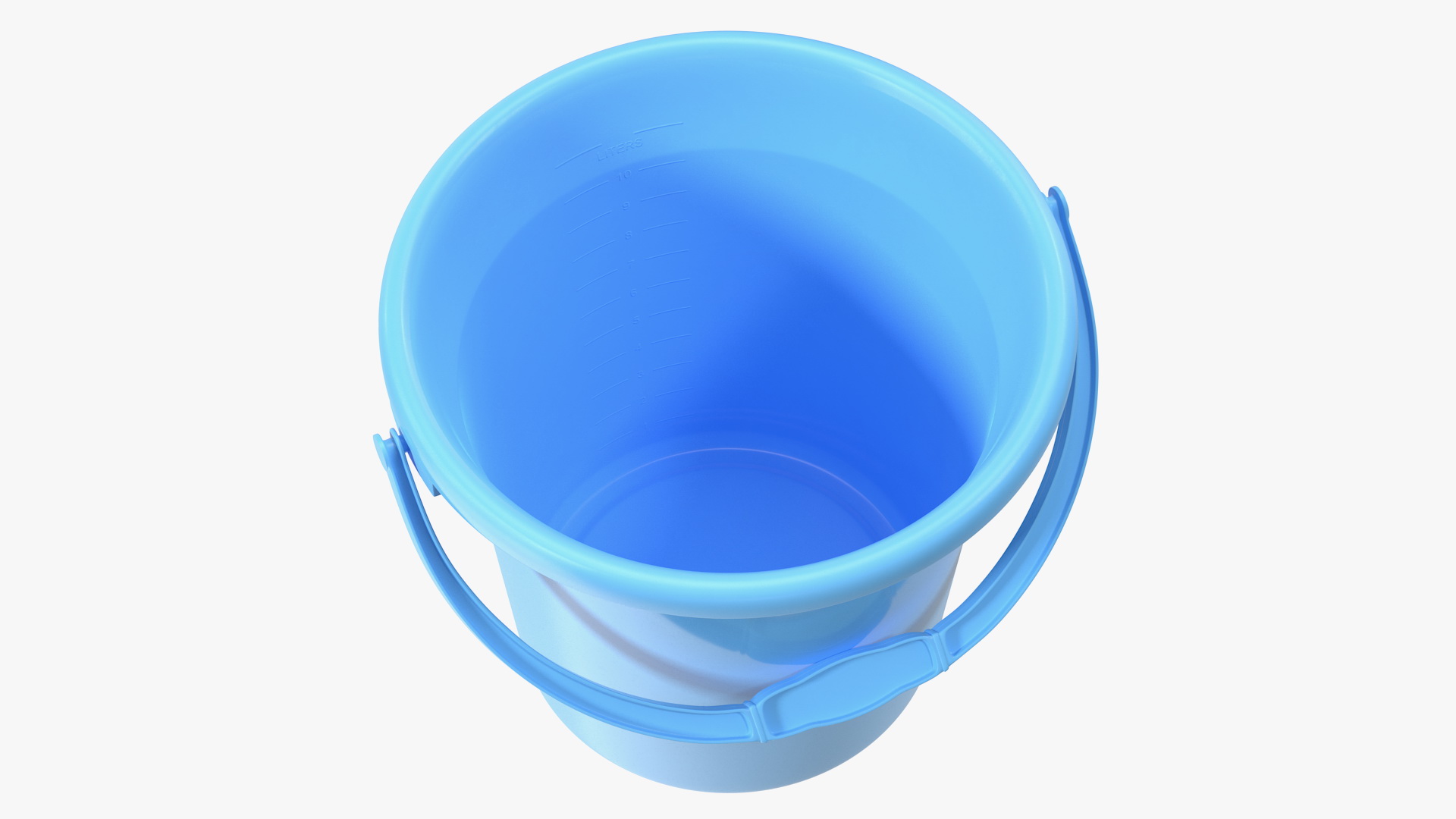 3D model Unbreakable Plastic Bathroom Bucket