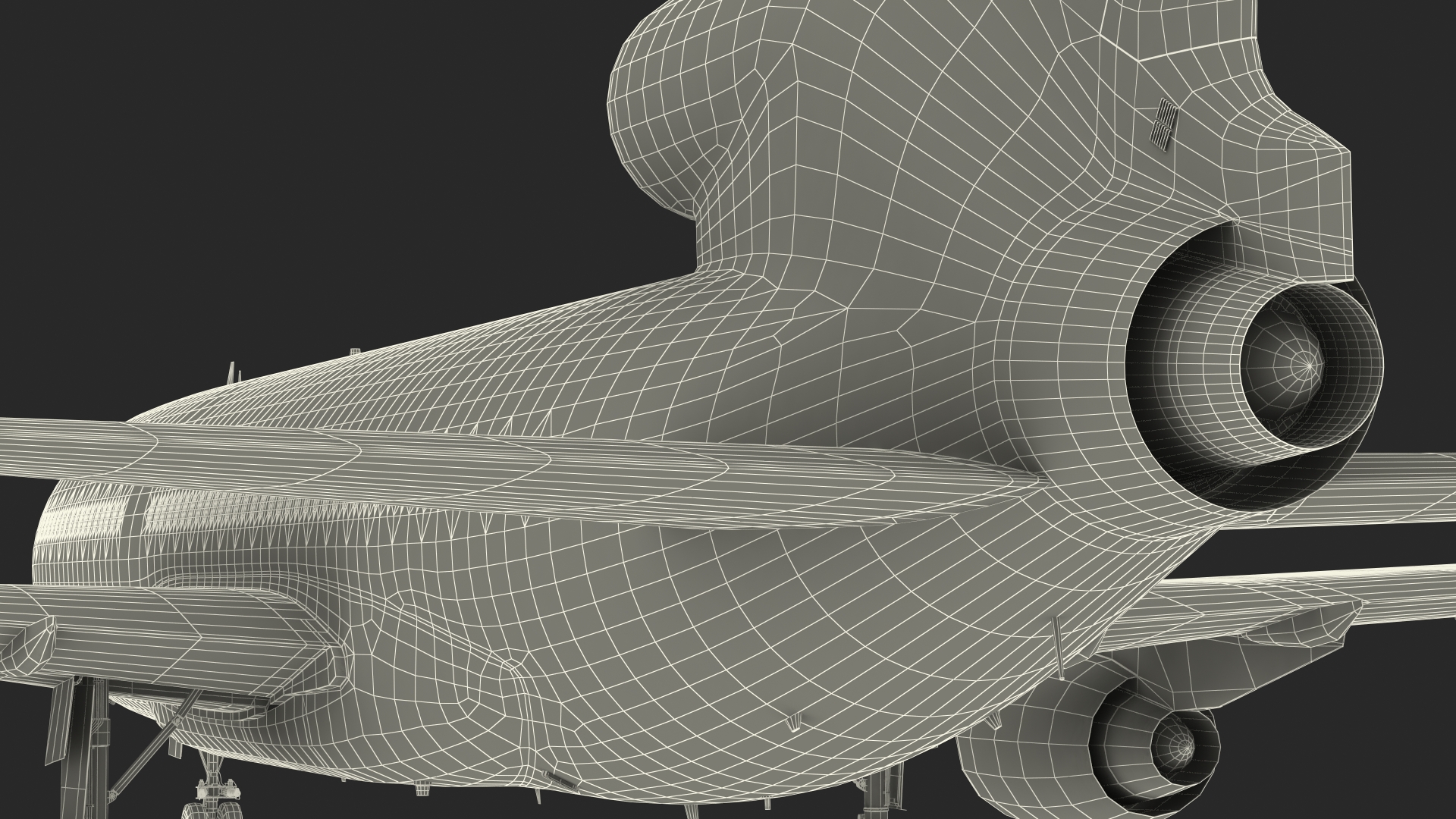 3D Lockheed L-1011 TriStar model