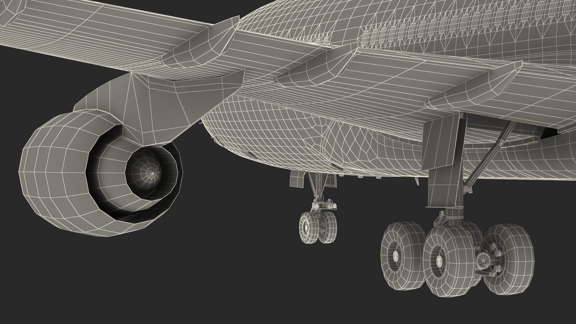 3D Lockheed L-1011 TriStar model