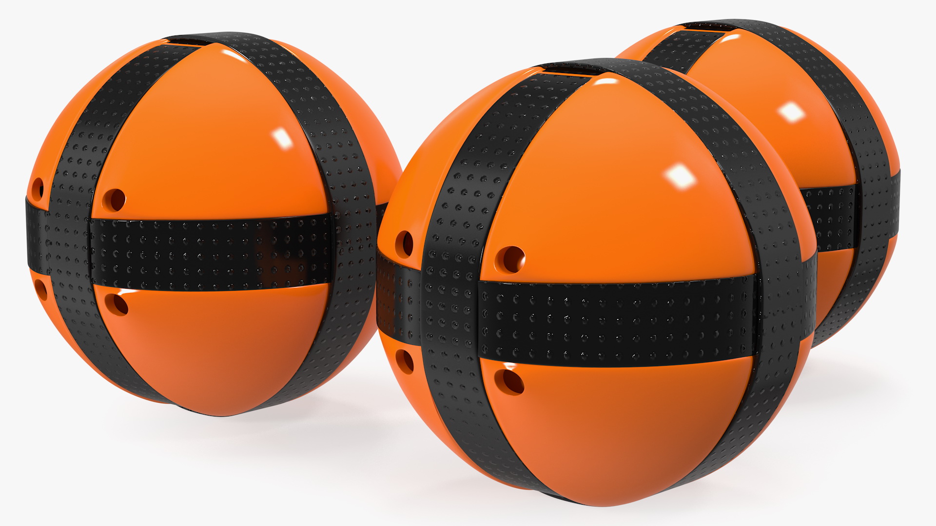 Velcro Target Balls 3D model