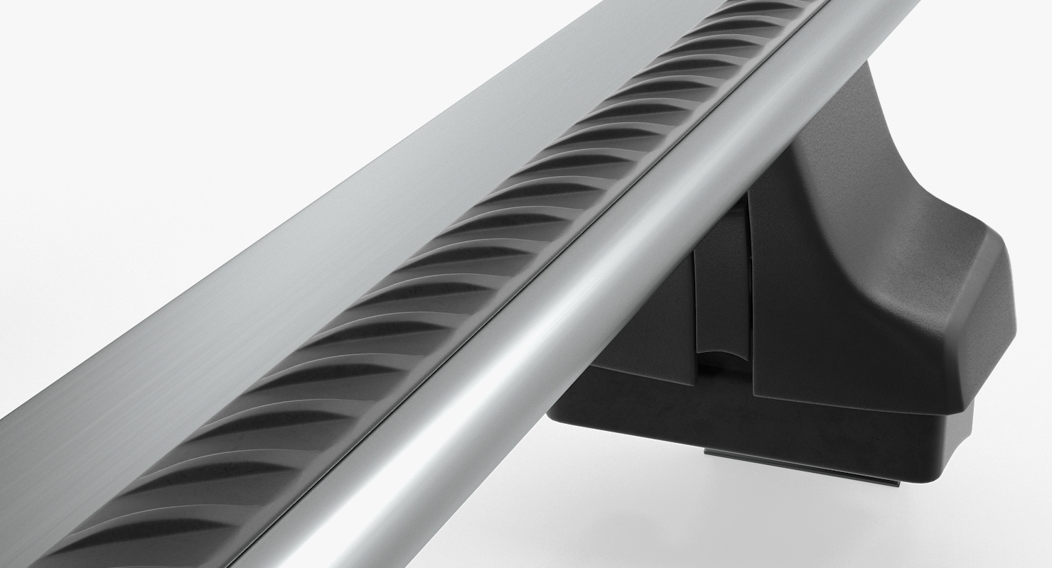 3D model Thule Wingbar Silver