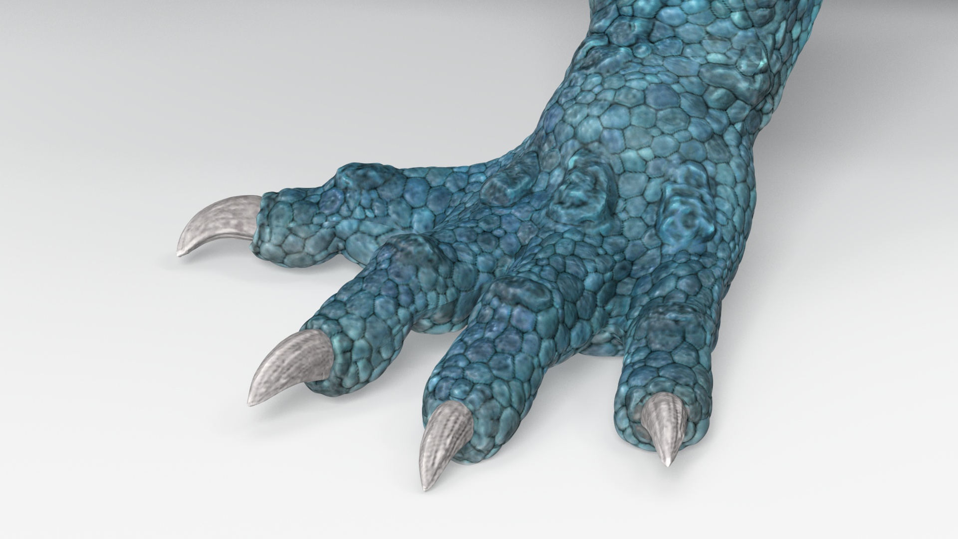 3D Basilisk in Attack Pose model