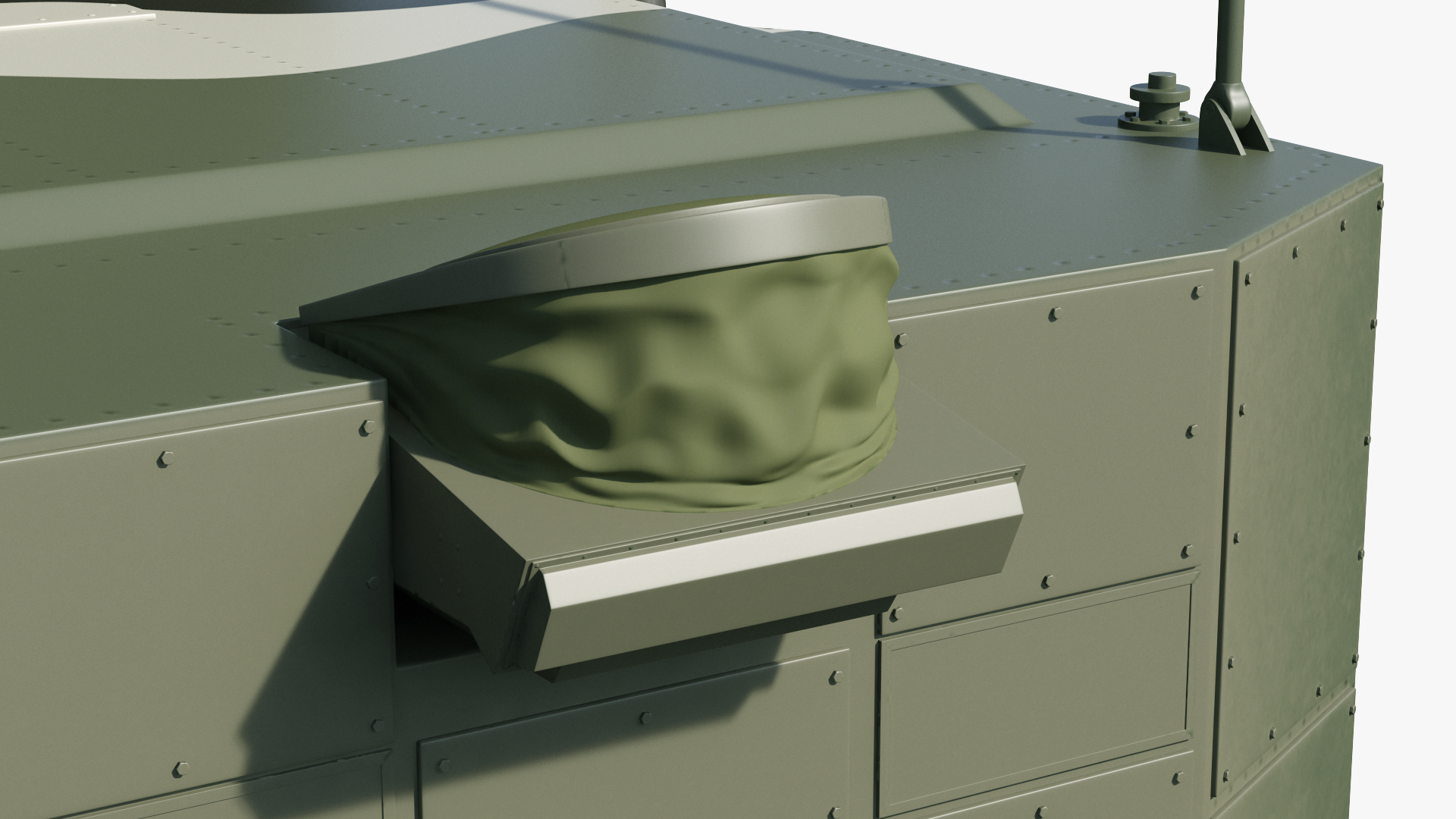 S300 Camouflage Radar Flap Lid B 3D