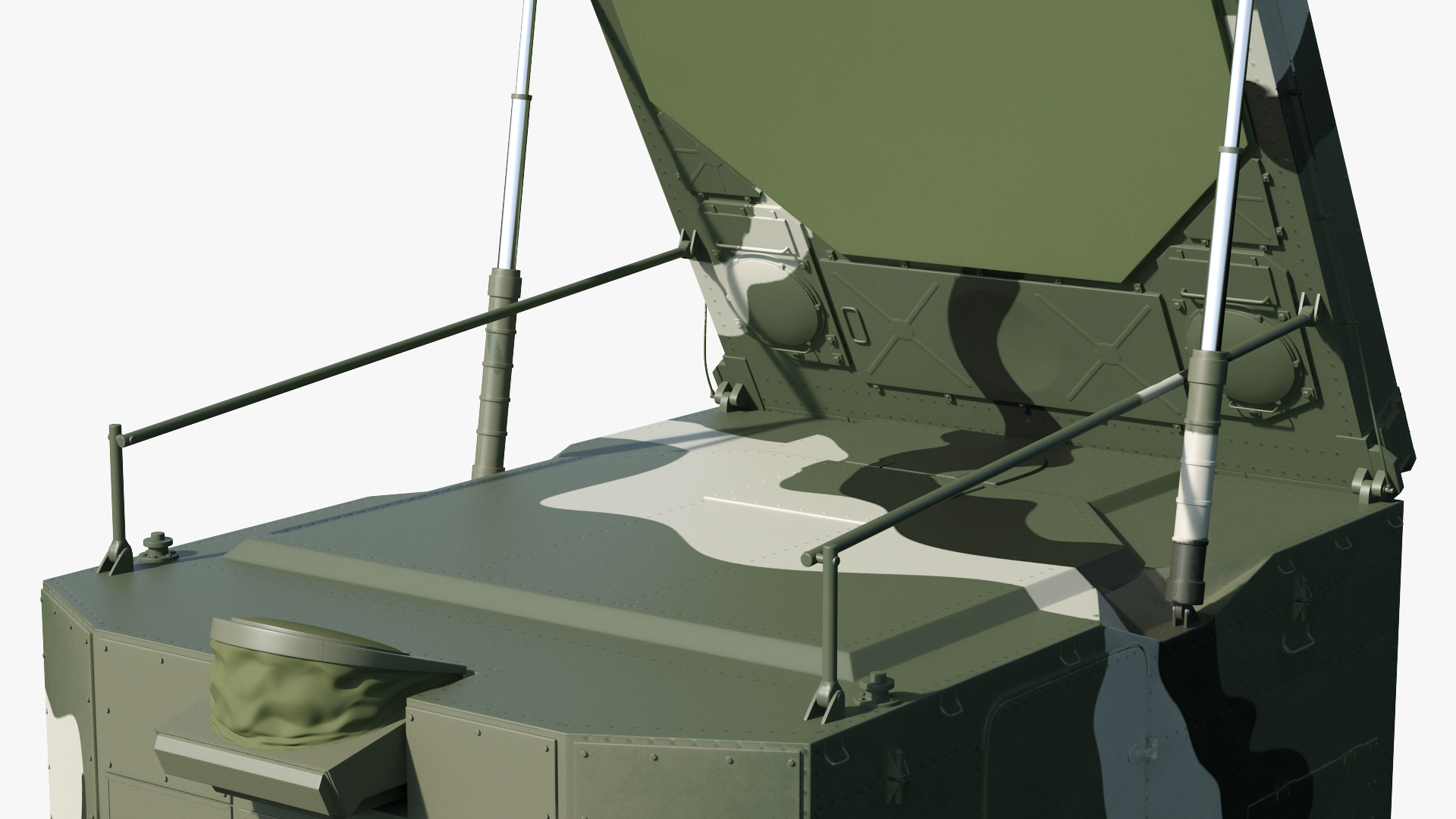 S300 Camouflage Radar Flap Lid B 3D