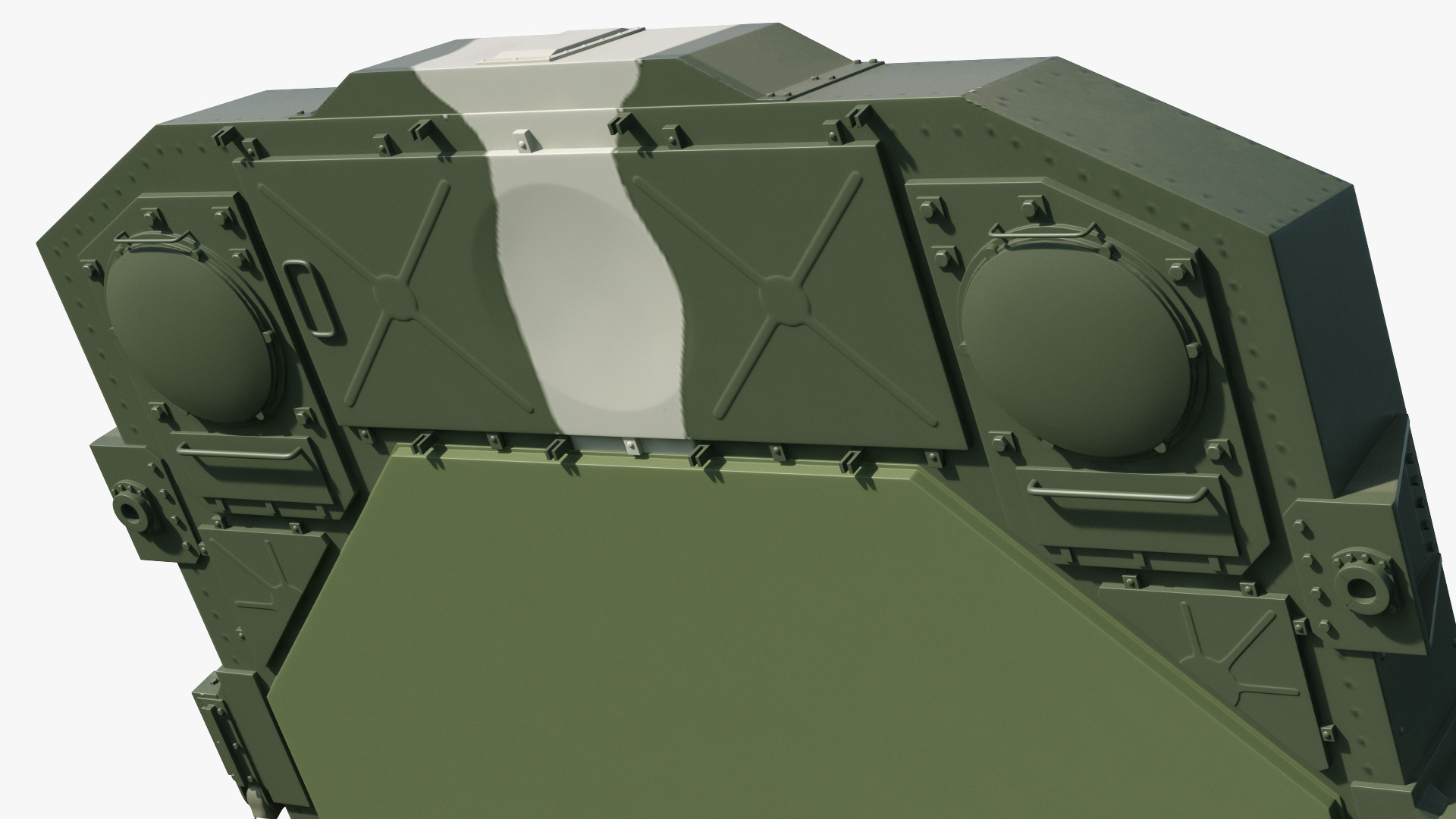 S300 Camouflage Radar Flap Lid B 3D