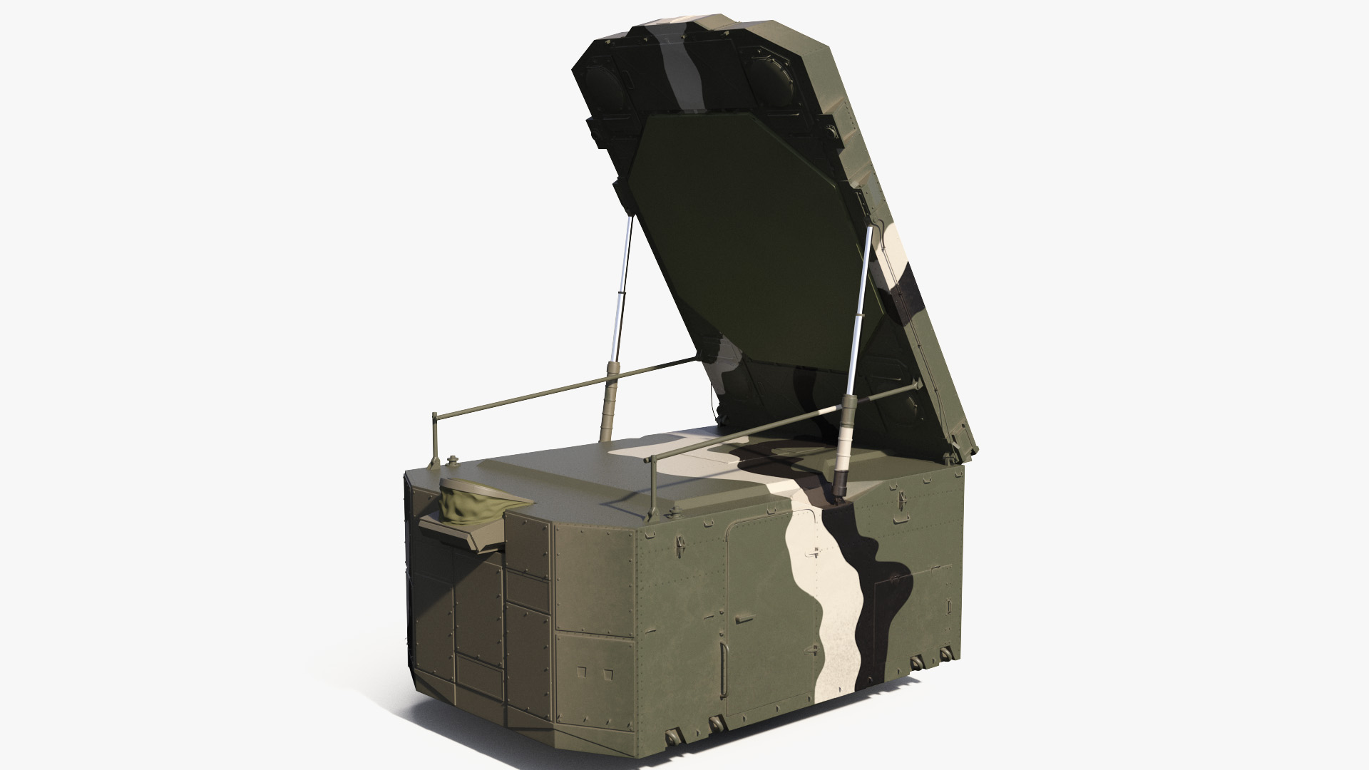 S300 Camouflage Radar Flap Lid B 3D