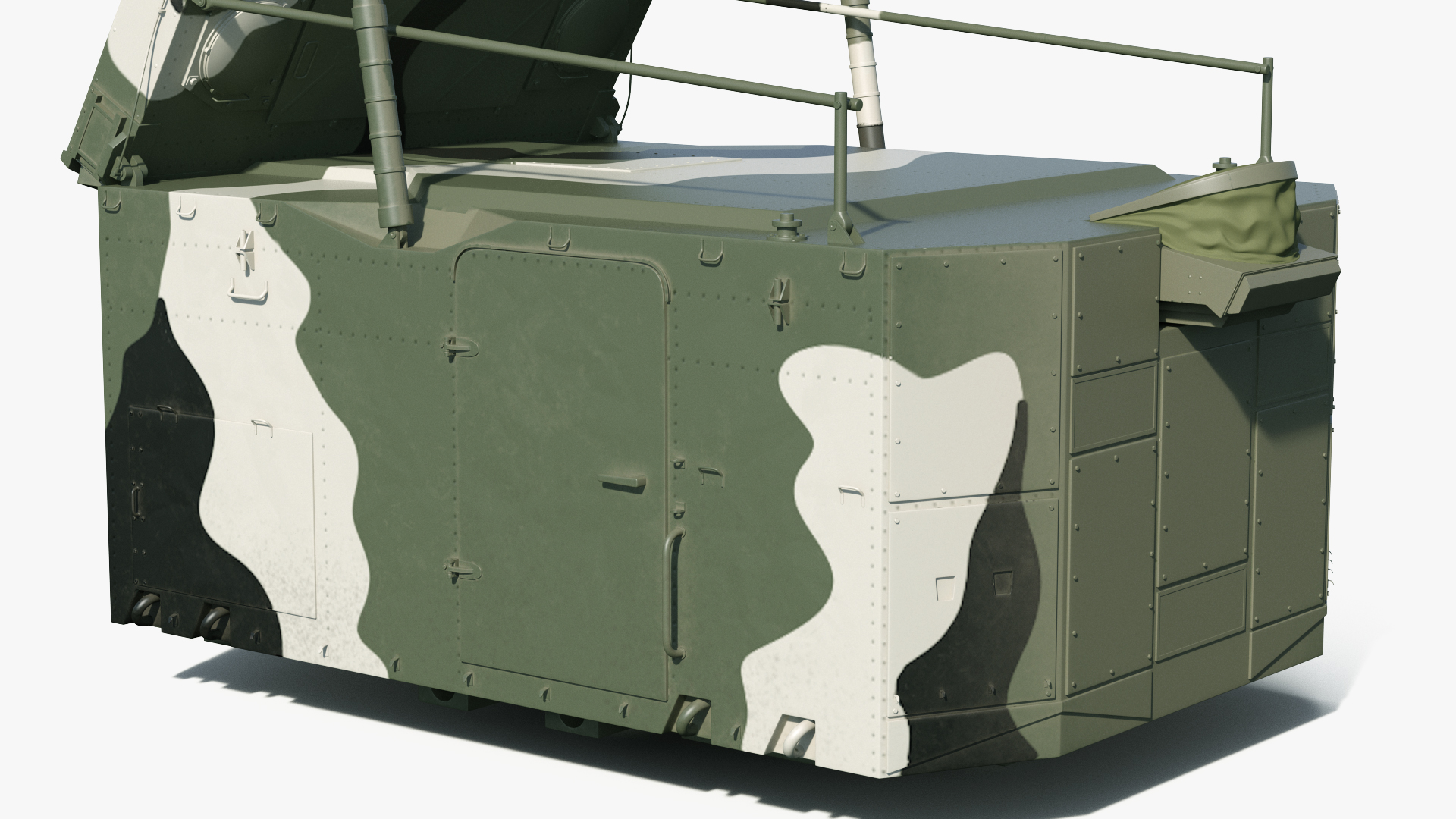 S300 Camouflage Radar Flap Lid B 3D