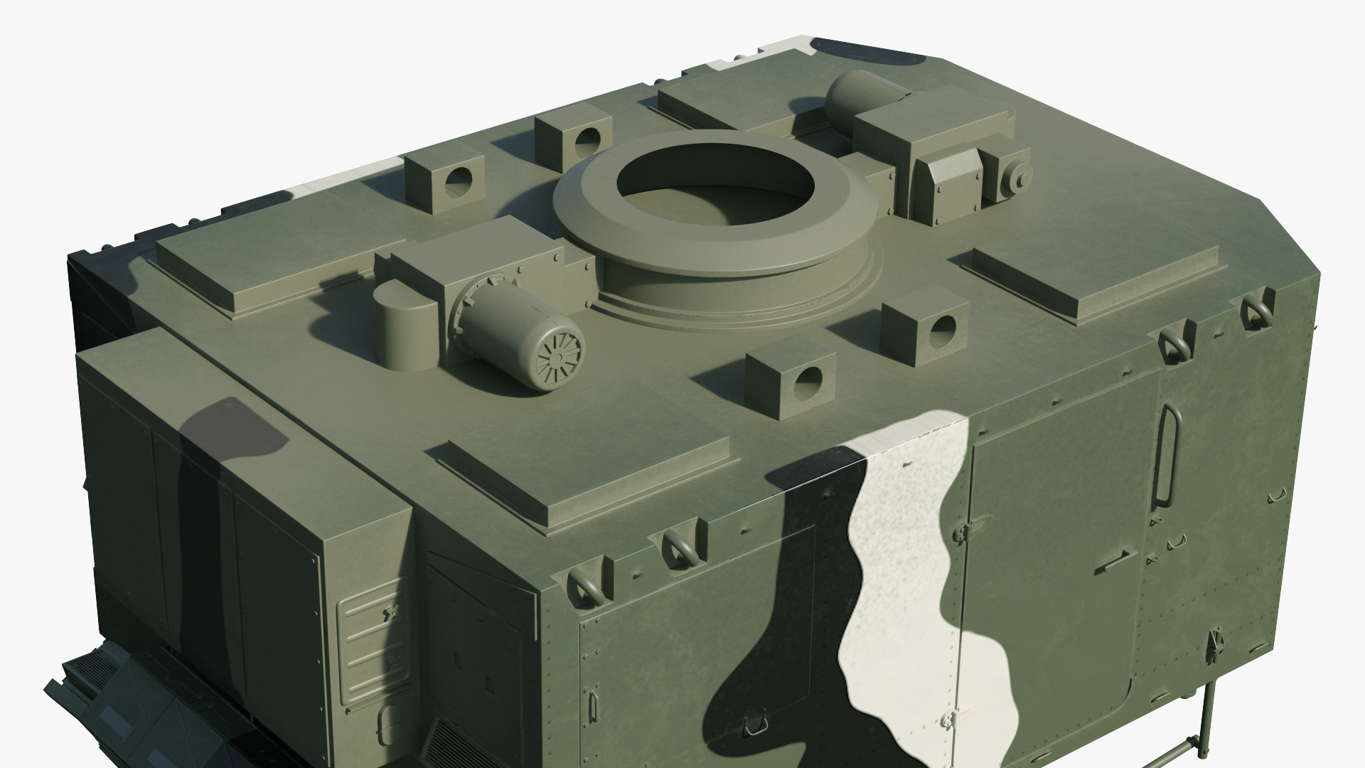 S300 Camouflage Radar Flap Lid B 3D