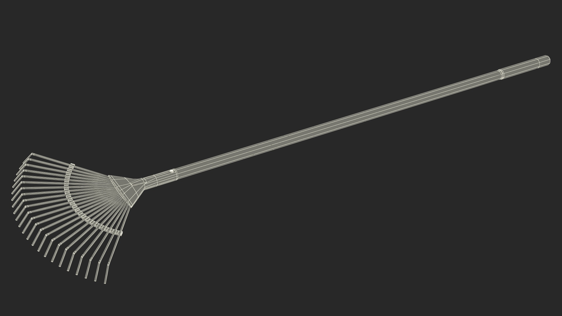 Leaf Rake 3D model