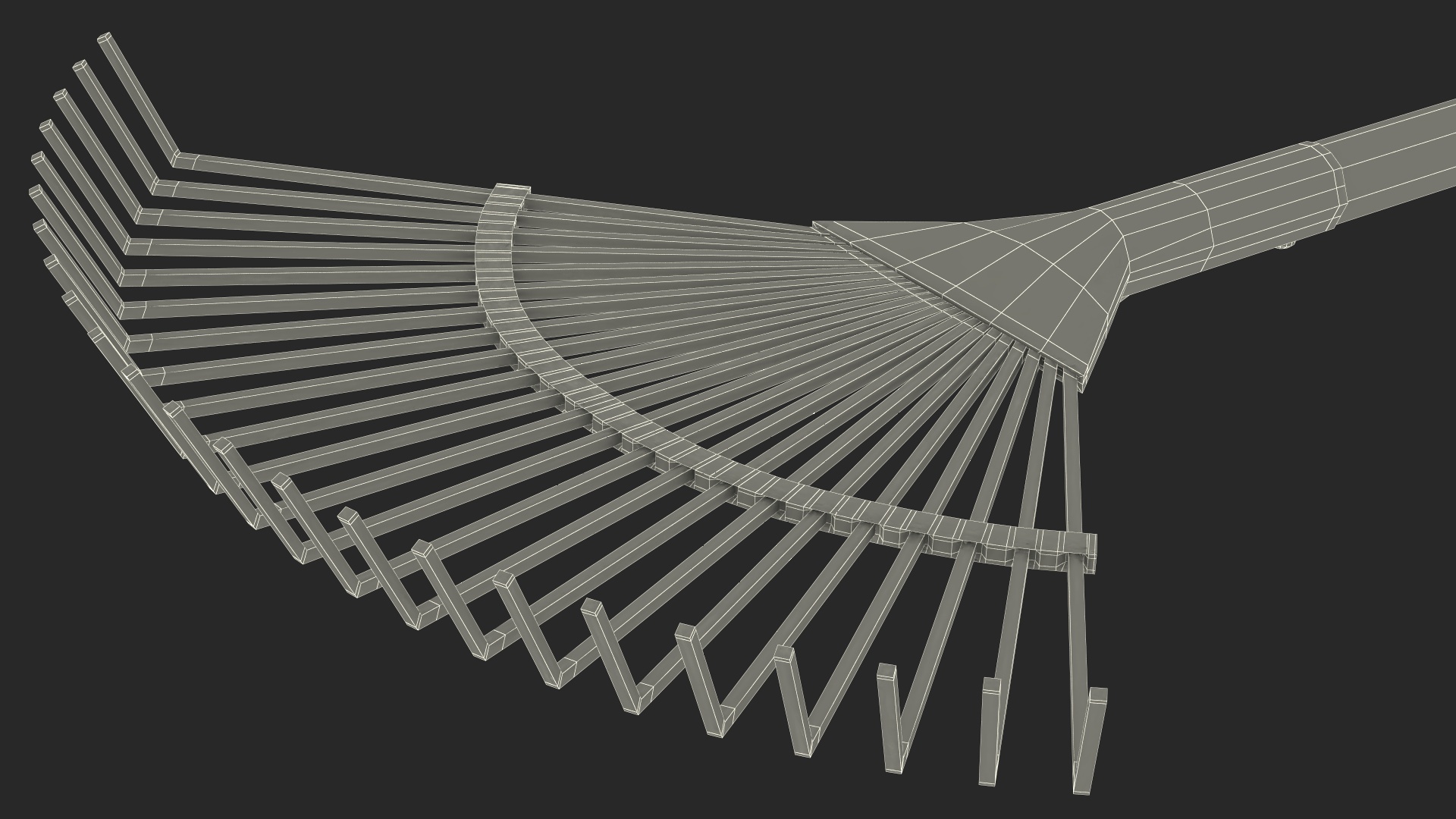 Leaf Rake 3D model