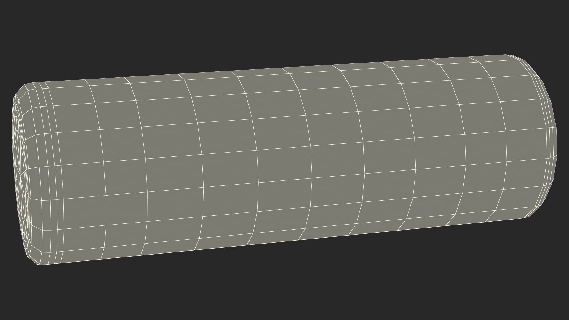 Compact Foam Roller 3D model