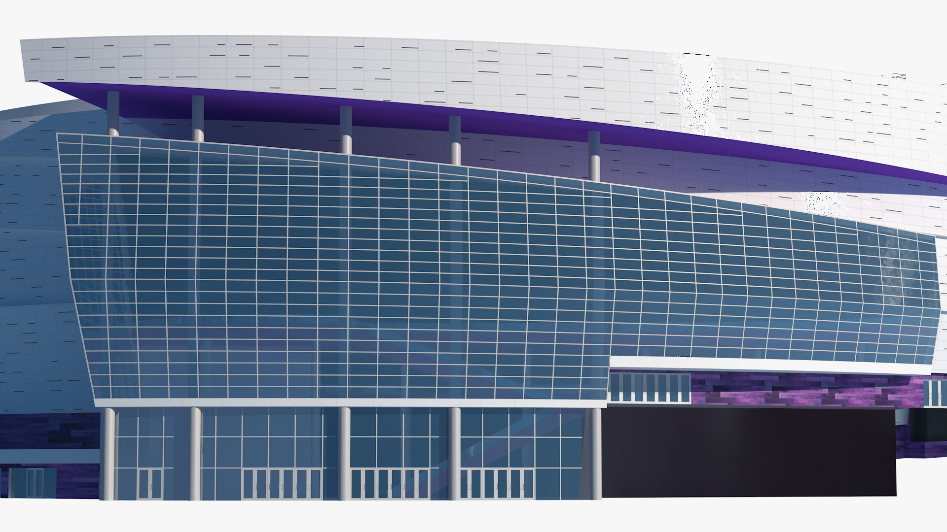 3D Stadium Arena model