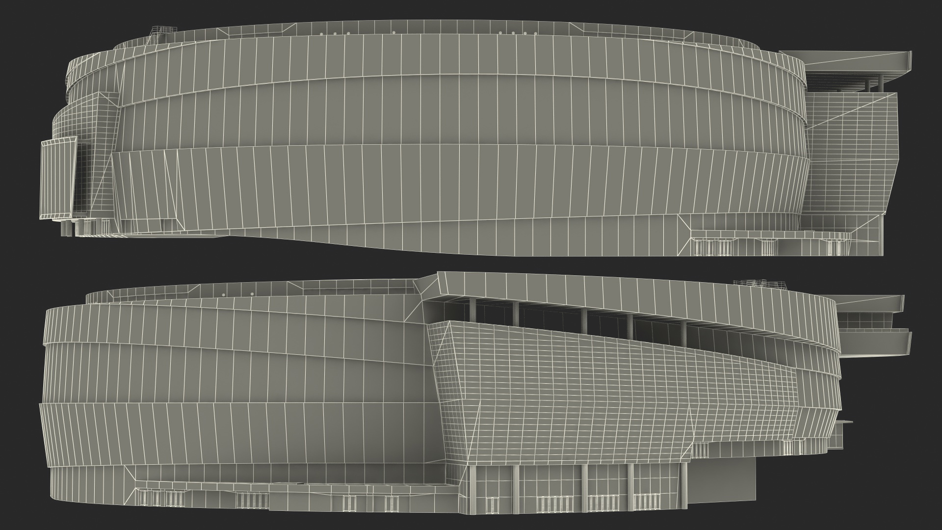 3D Stadium Arena model