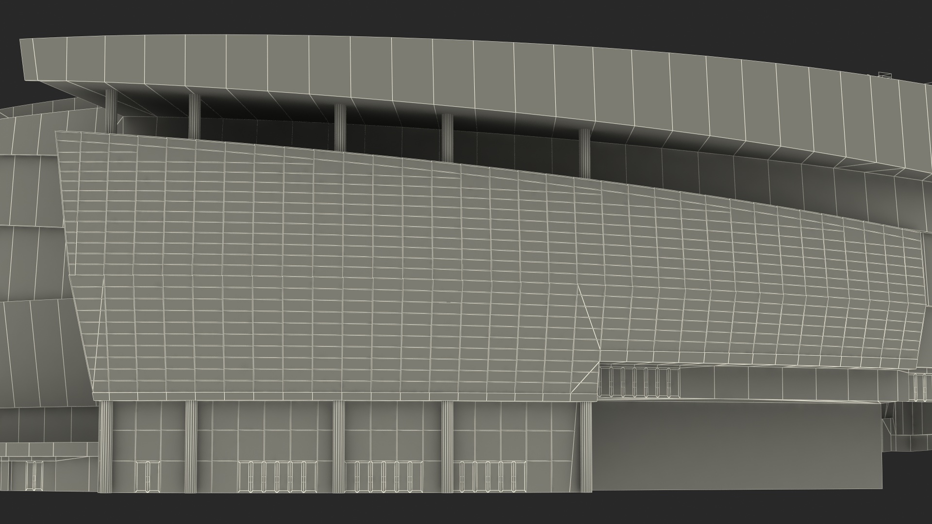 3D Stadium Arena model