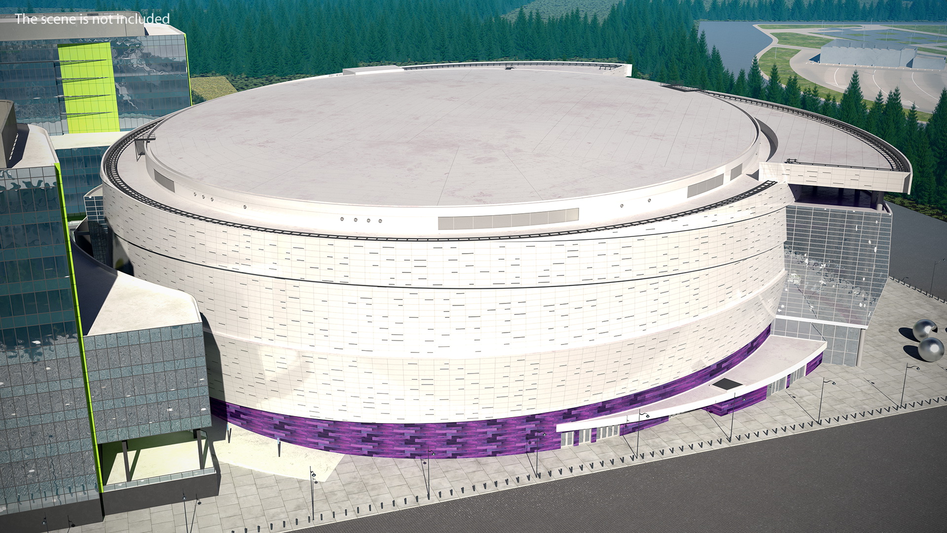 3D Stadium Arena model