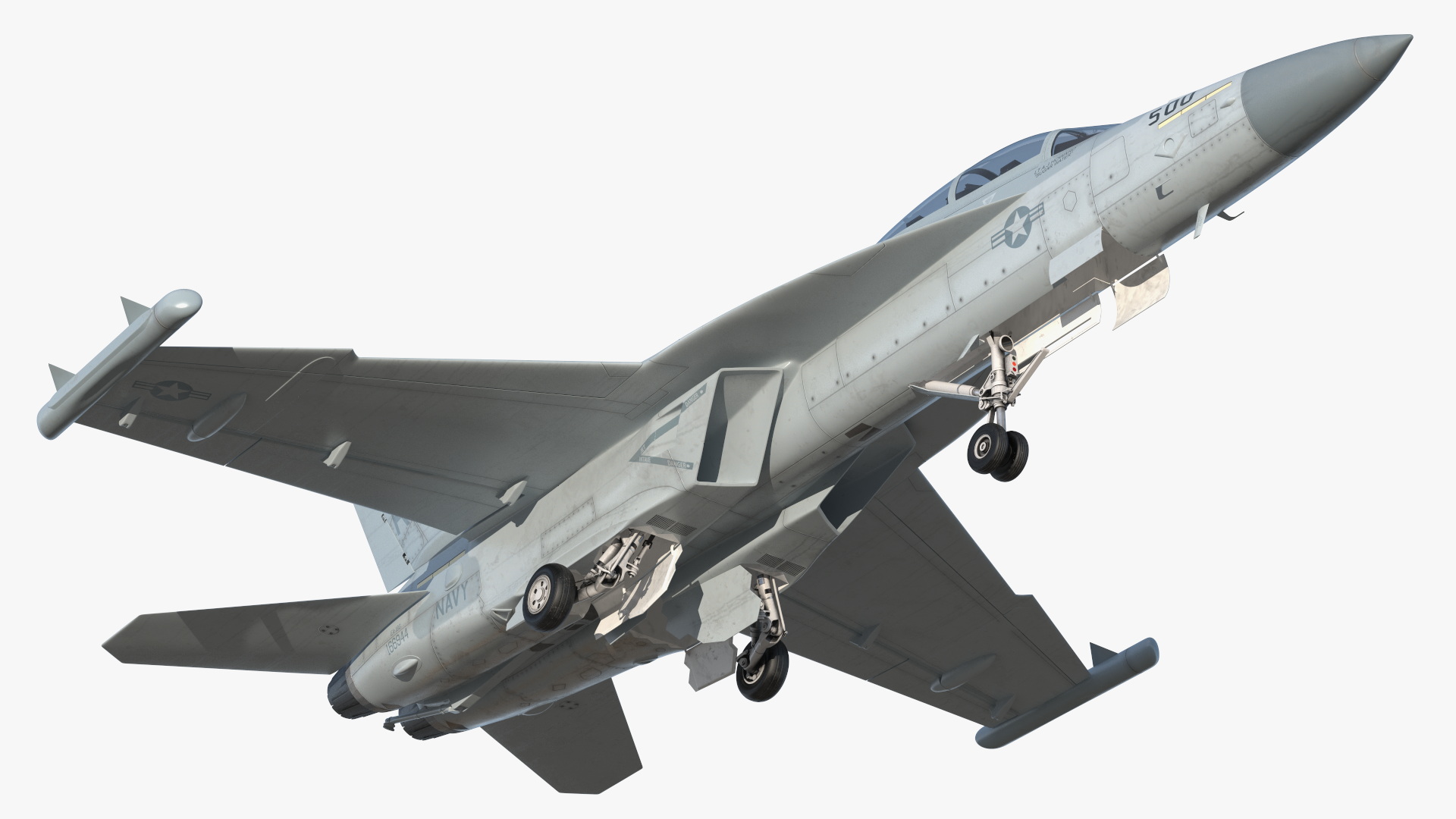 Aircraft Boeing EA-18G without Armament 3D model