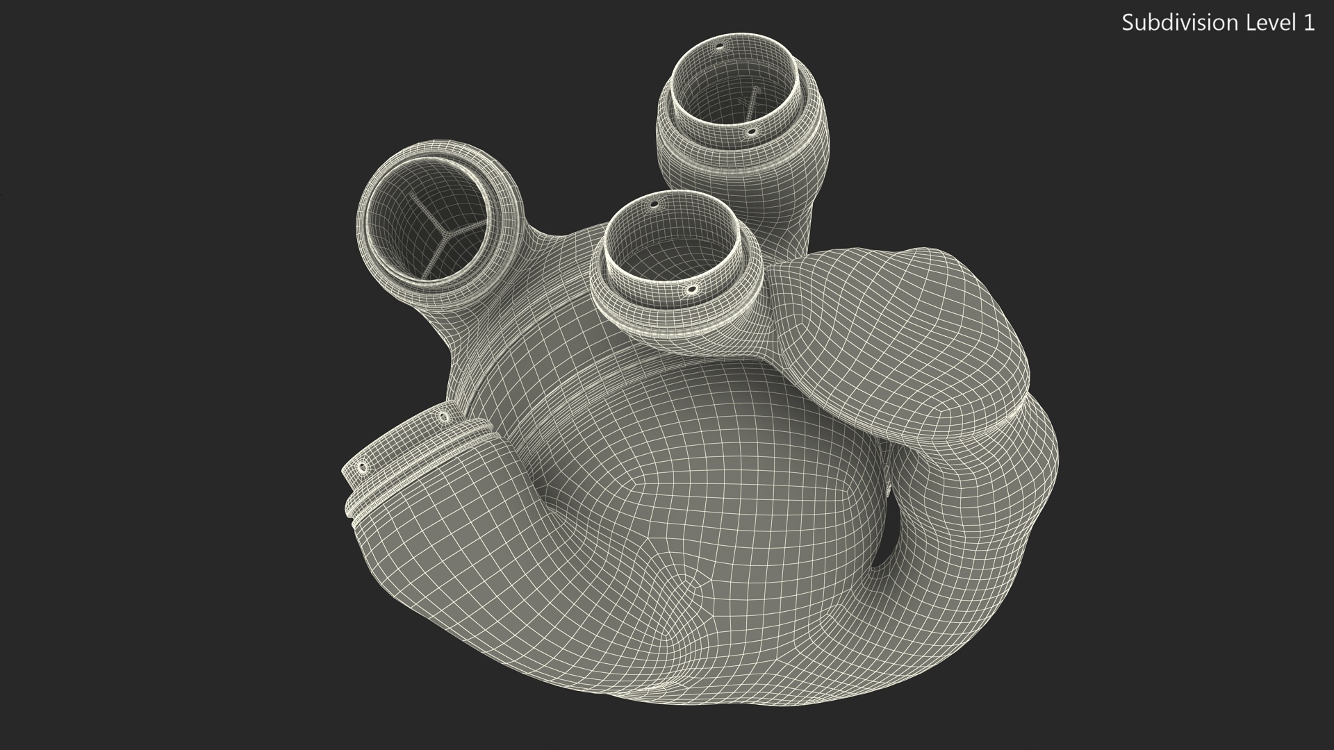 Artificial Heart Concept 3D model