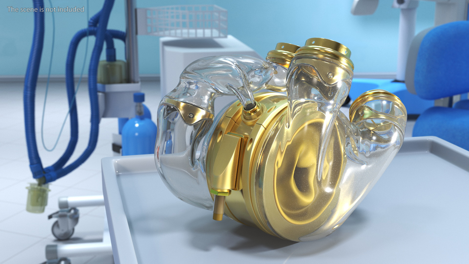 Artificial Heart Concept 3D model