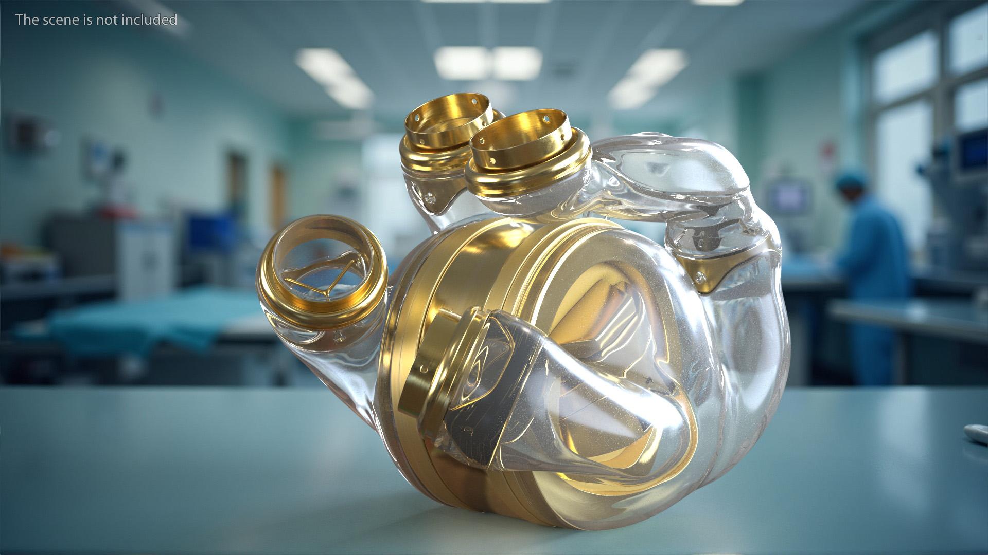 Artificial Heart Concept 3D model