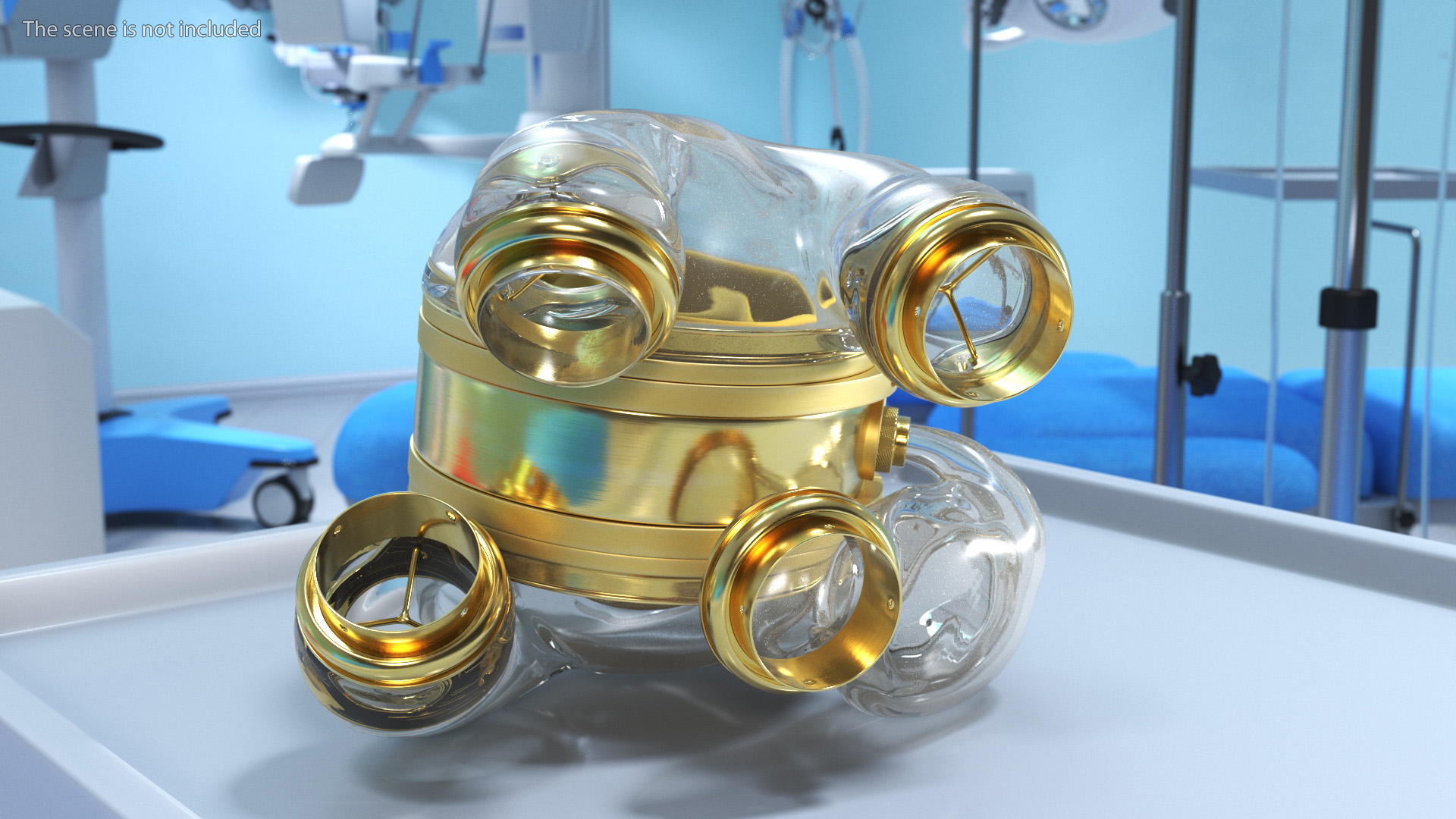 Artificial Heart Concept 3D model