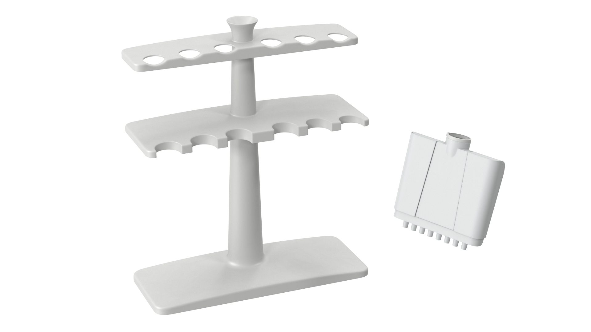 3D Laboratory Pipette Dispenser model