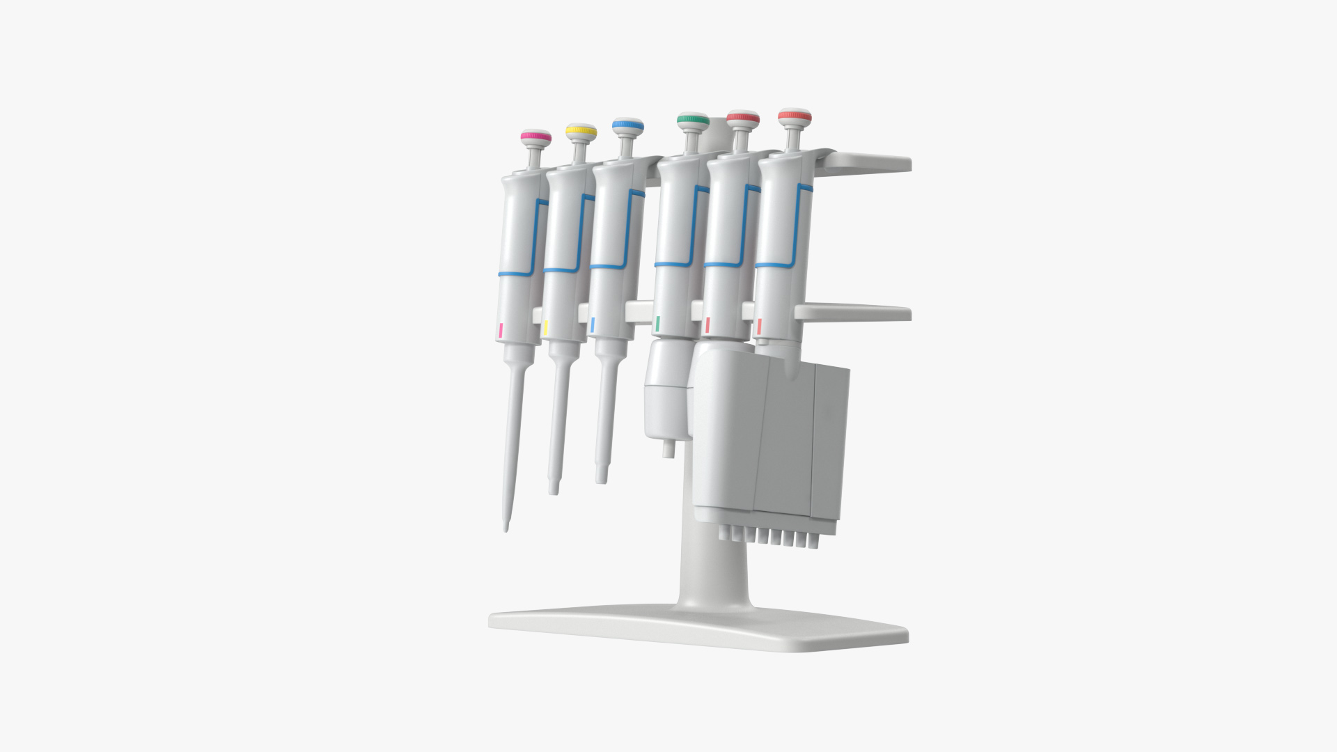 3D Laboratory Pipette Dispenser model