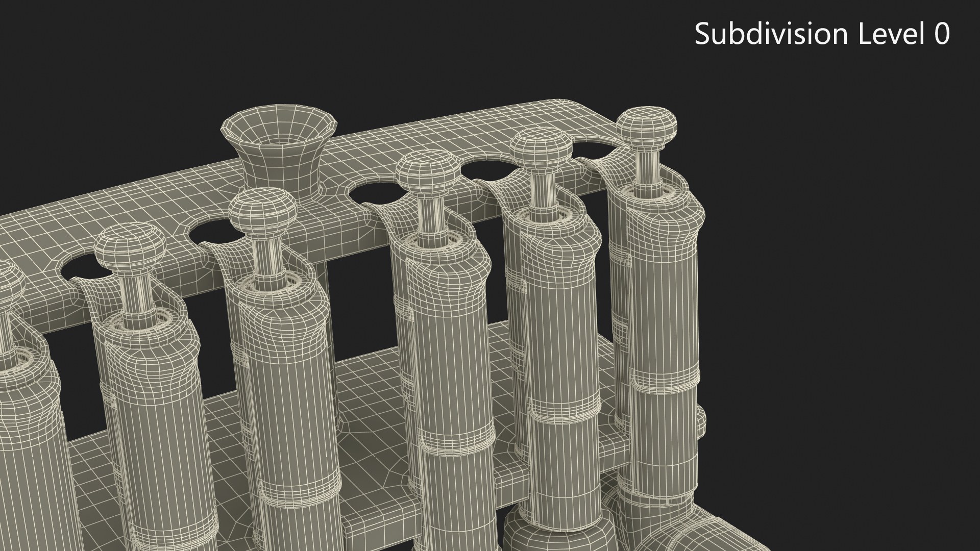 3D Laboratory Pipette Dispenser model