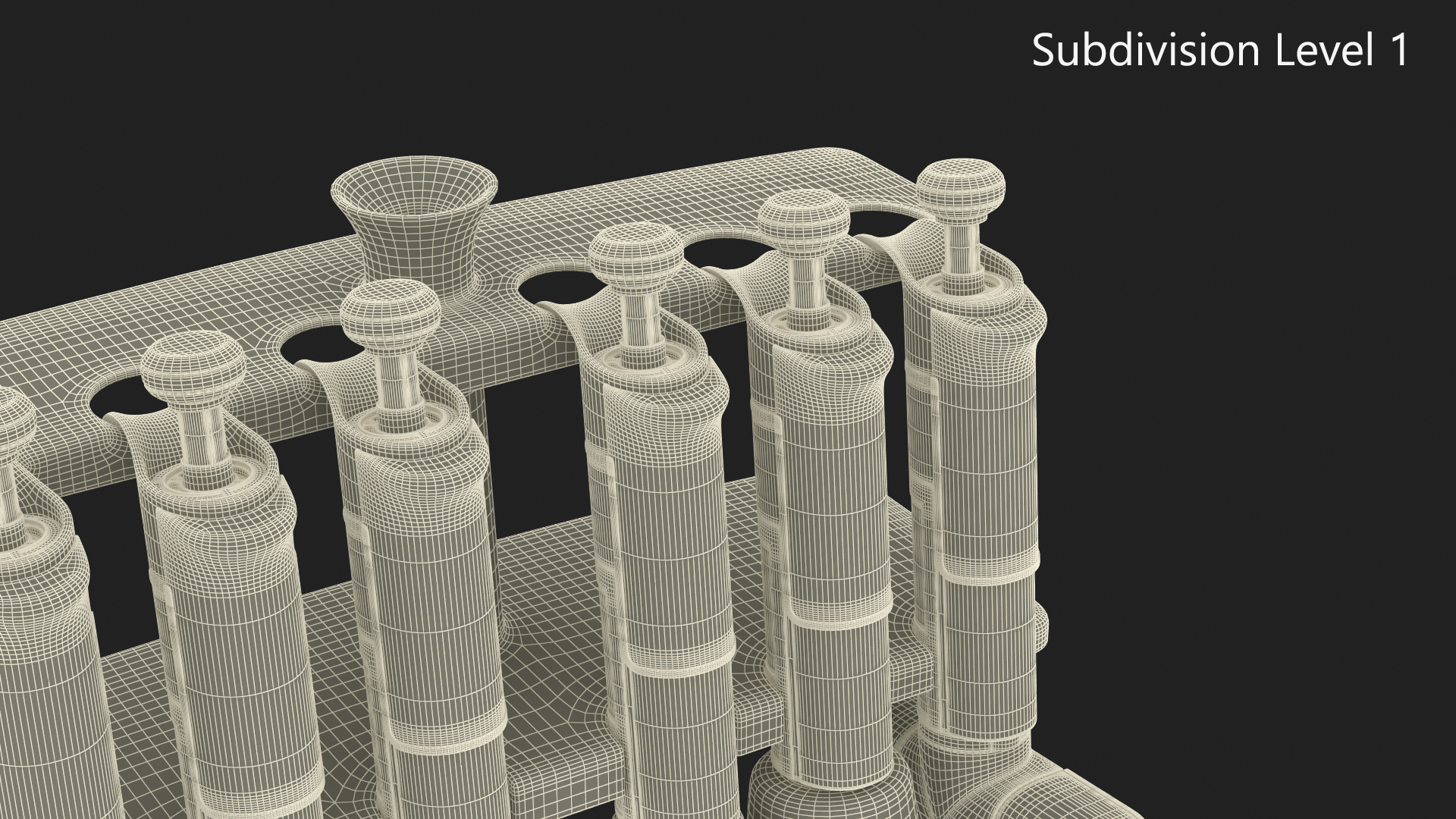 3D Laboratory Pipette Dispenser model