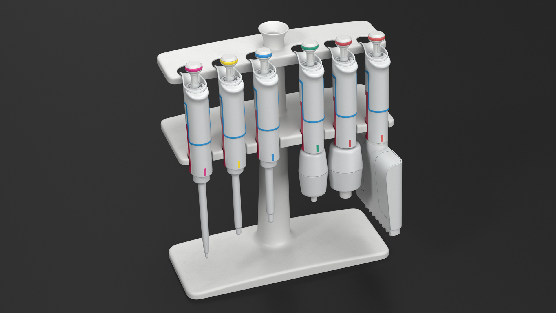 3D Laboratory Pipette Dispenser model